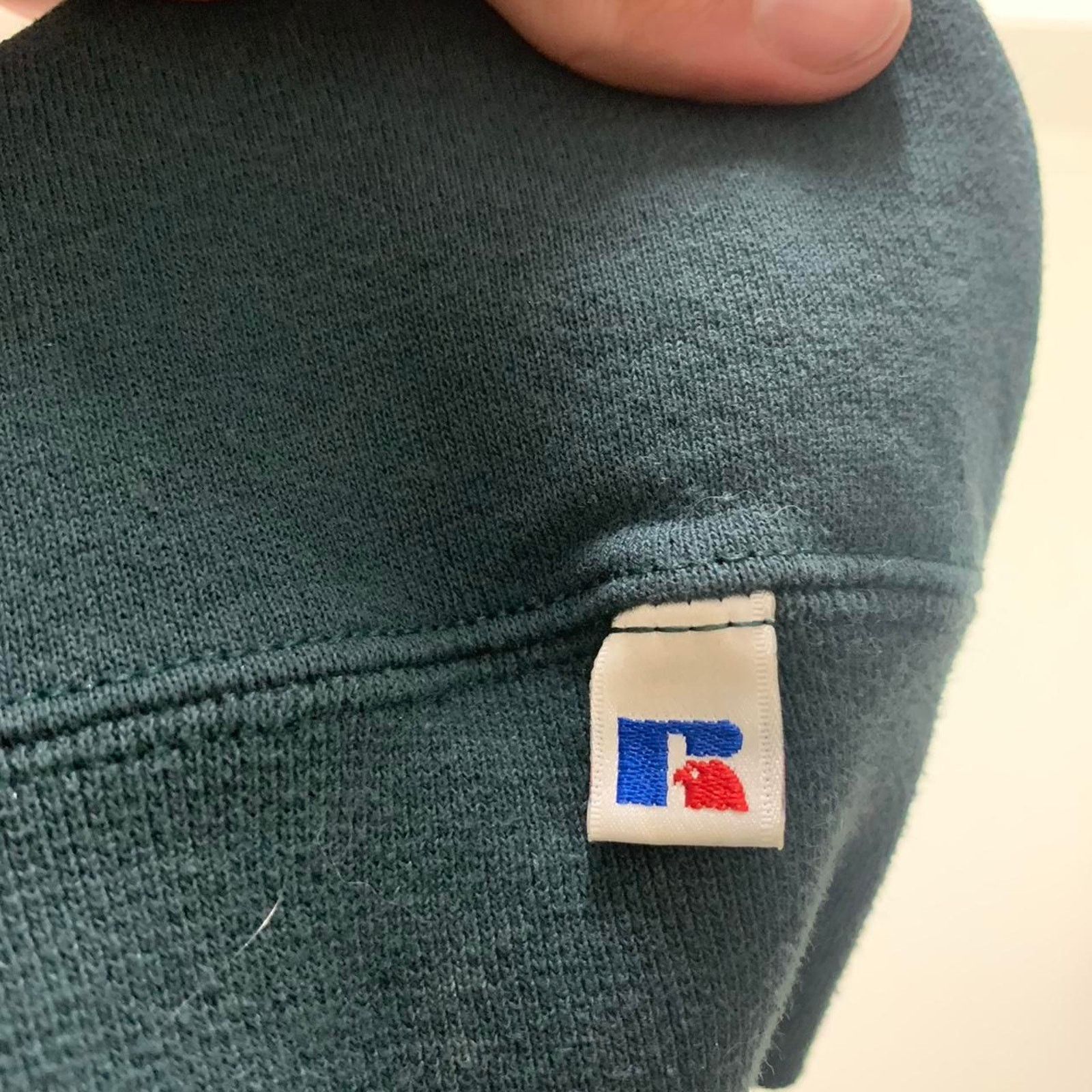 Russell Athletic × Vintage Vintage 90s Russell Athletic Sunfaded Sweatshirt Size US L / EU 52-54 / 3 - 6 Thumbnail