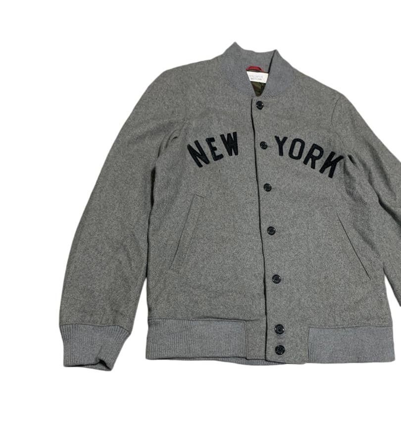Vintage Vintage New York Wool Varsity Jacket By Browny Size US L / EU 52-54 / 3 - 2 Thumbnail