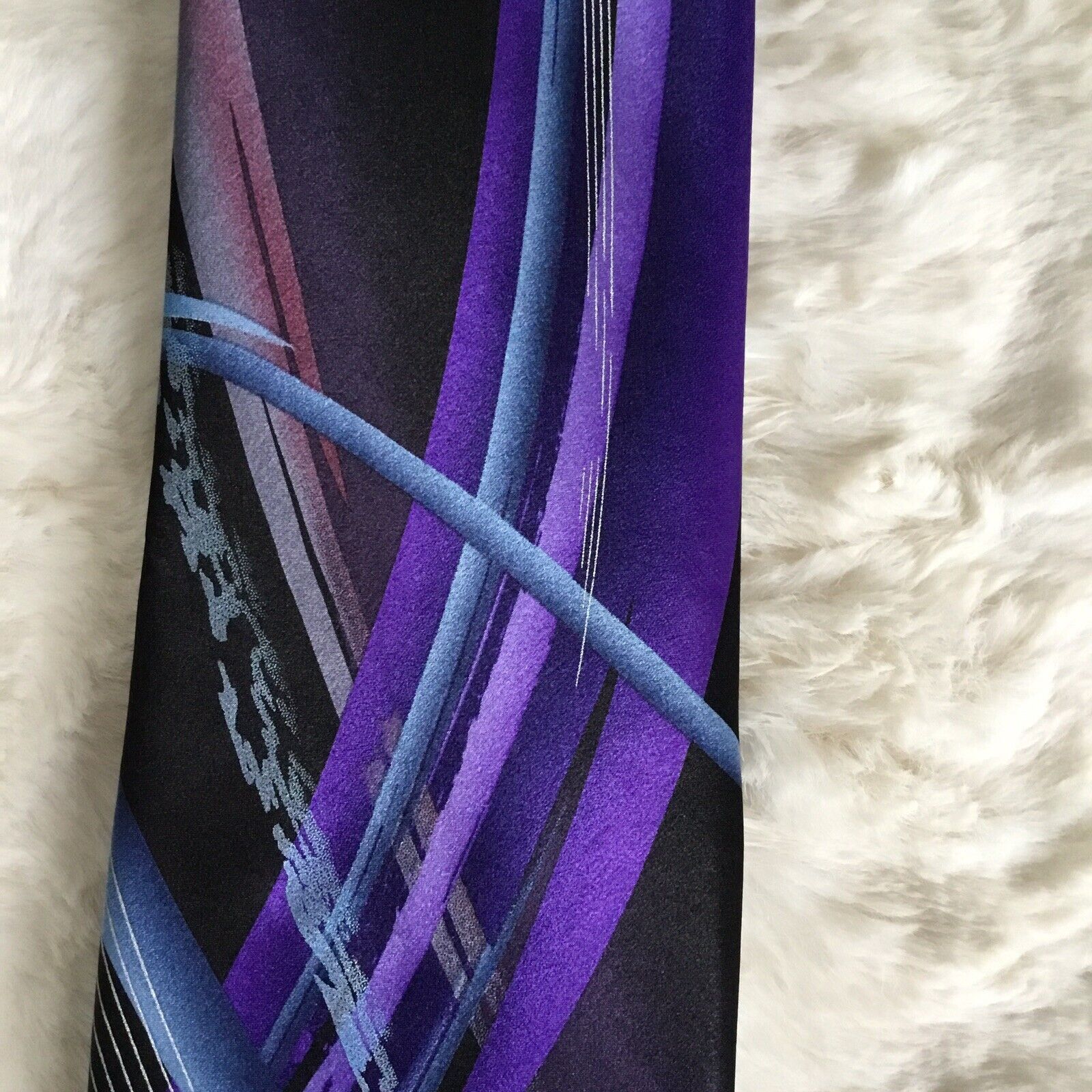 Other 100% silk Jerry Garcia Tie No 10 Curves And Lines Size ONE SIZE - 3 Thumbnail