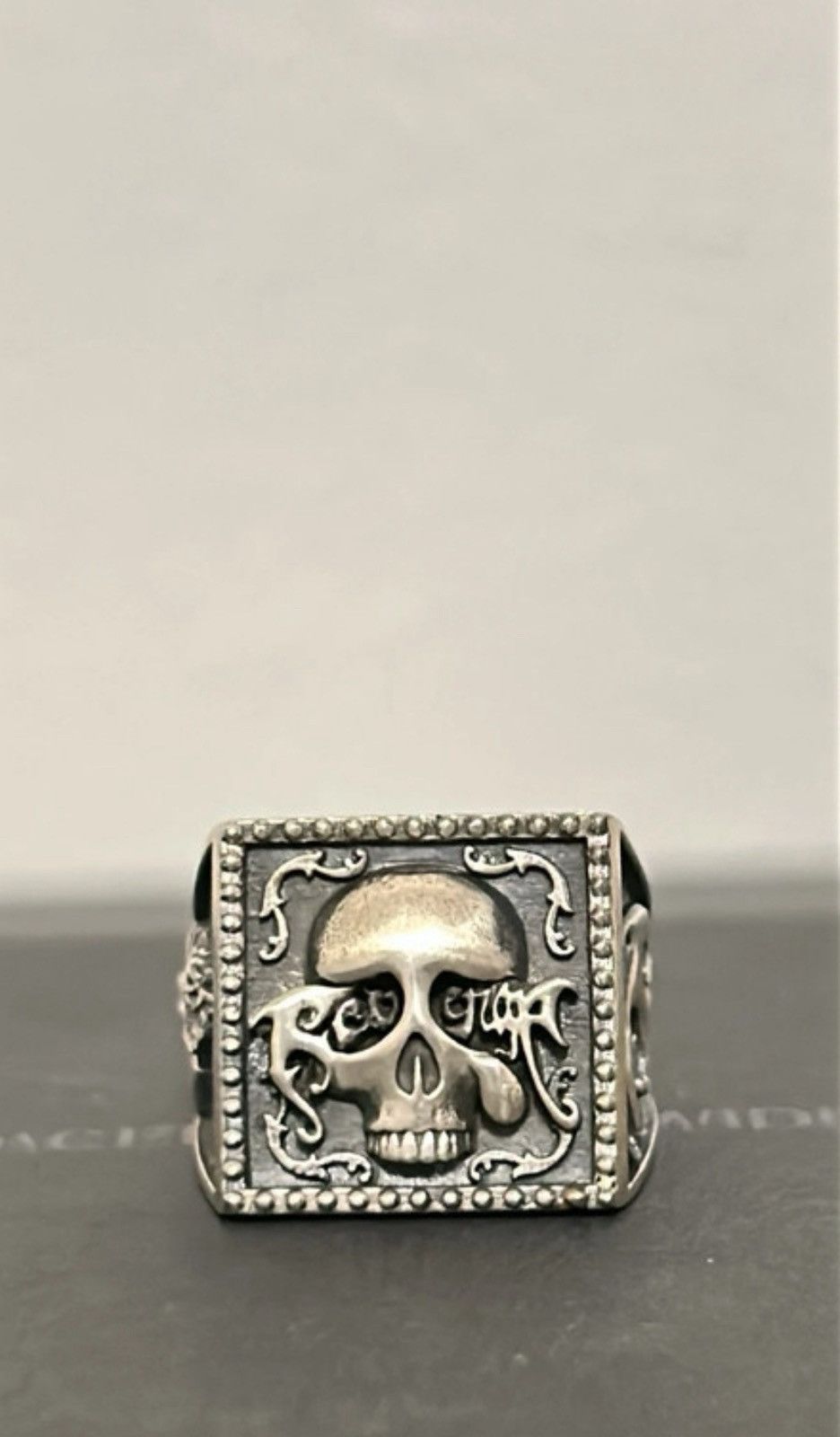 Revenge Revenge skull ring Size ONE SIZE - 1 Thumbnail