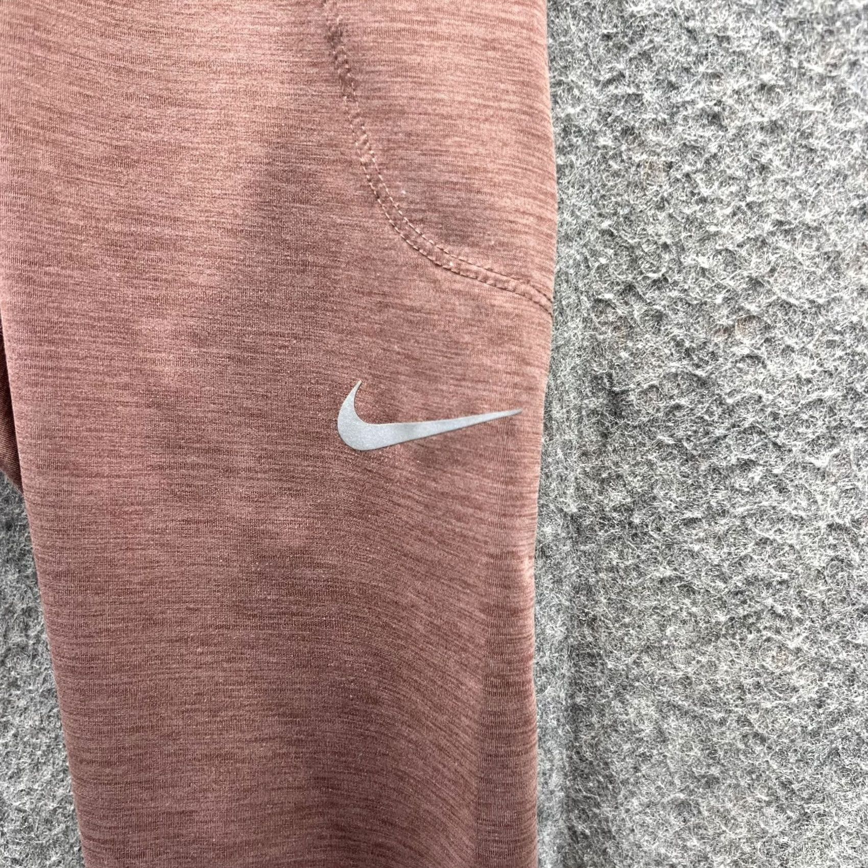 Nike Nike Leggings Women Small Pants Drawstring Orange Yoga Outdoors Athletic Soft Size 28" / US 6 / IT 42 - 2 Thumbnail