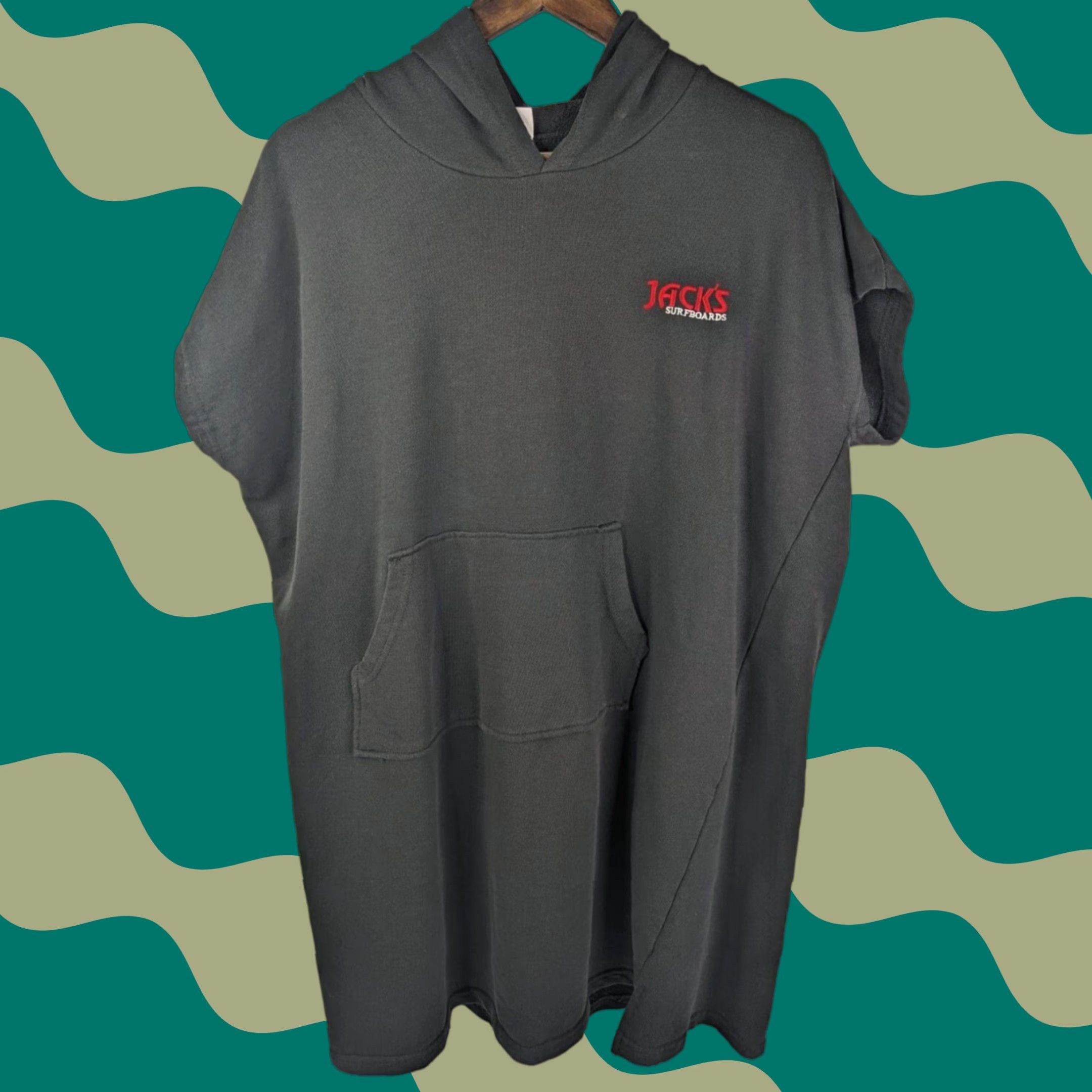 Katin Katin Long Oversized Sleeveless Hoodie Surf Beach California Shirt Men One Size Black Logo Knit Size US M / EU 48-50 / 2 - 1 Thumbnail
