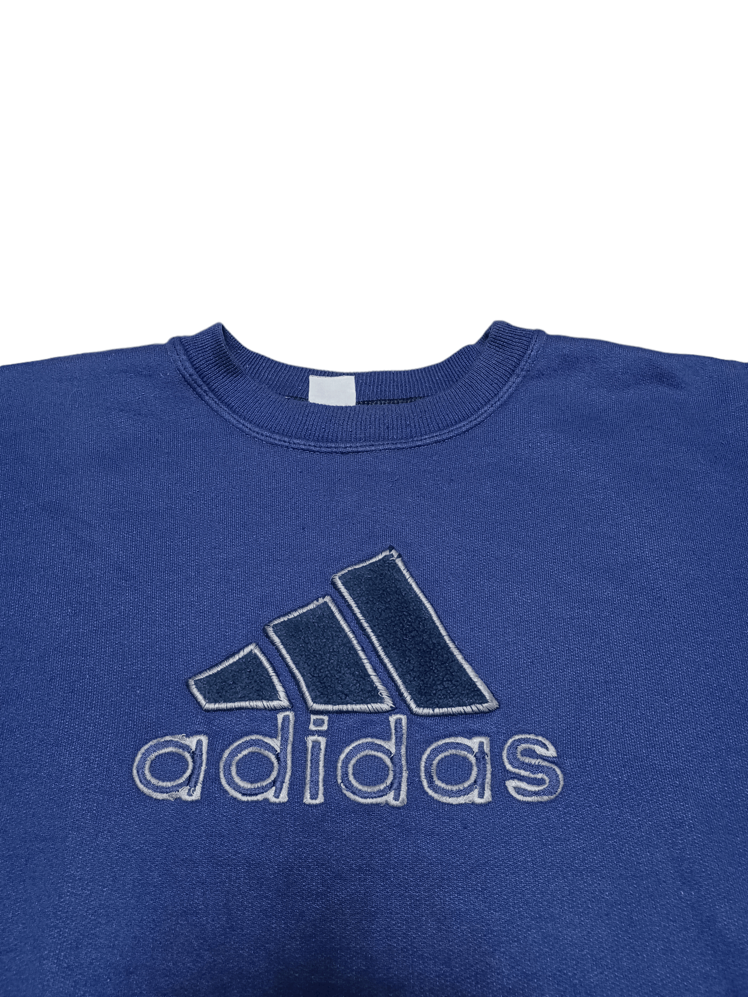 Adidas ADIDAS BIGLOGO EMBROIDERED BOXY SWEATSHIRT VINTAGE 90S OR80S Size US M / EU 48-50 / 2 - 3 Thumbnail