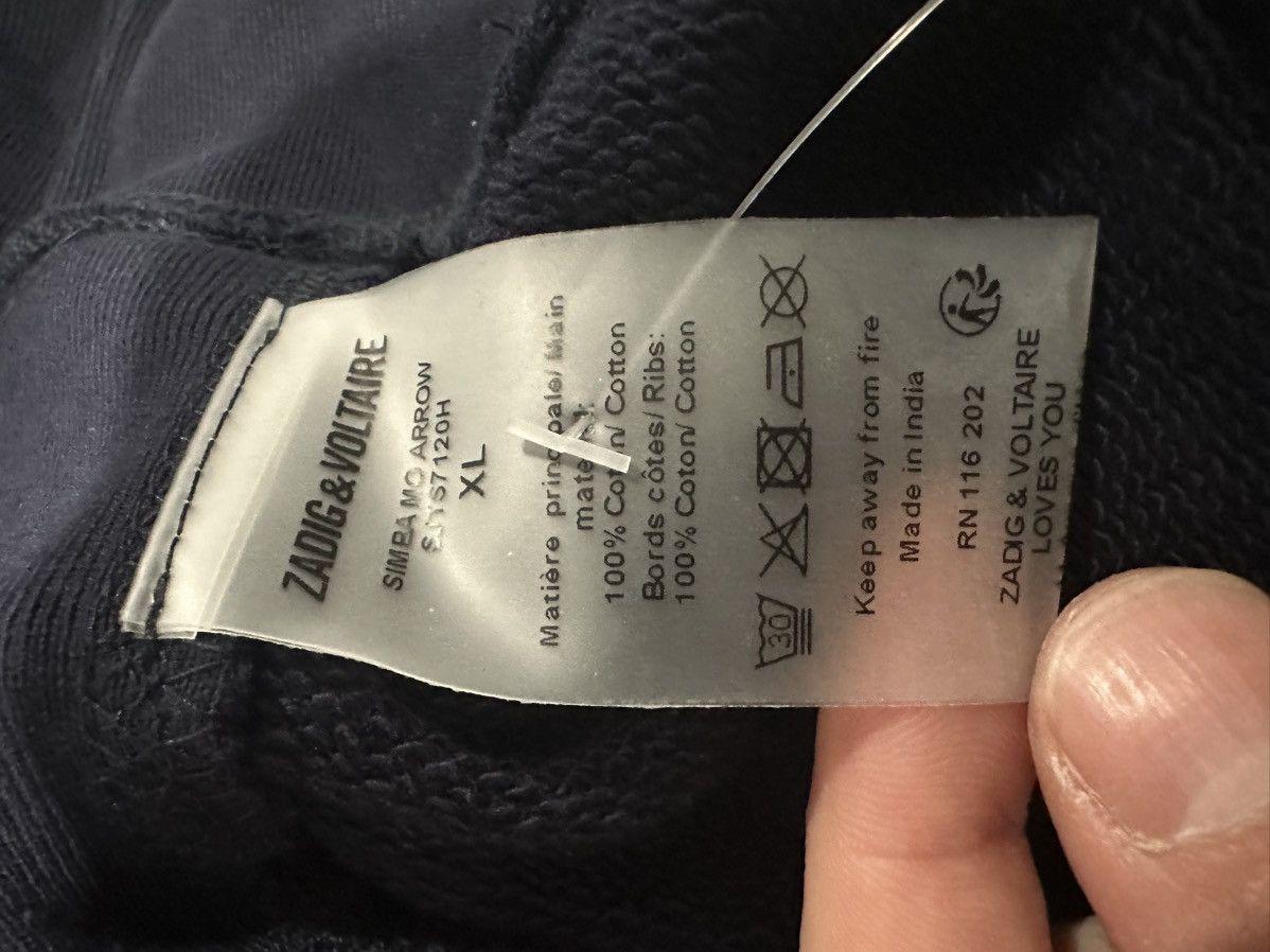 Zadig & Voltaire ZADIG AND VOLTAIRE SIMBA MO ARROW SWEATER Size US XL / EU 56 / 4 - 4 Thumbnail
