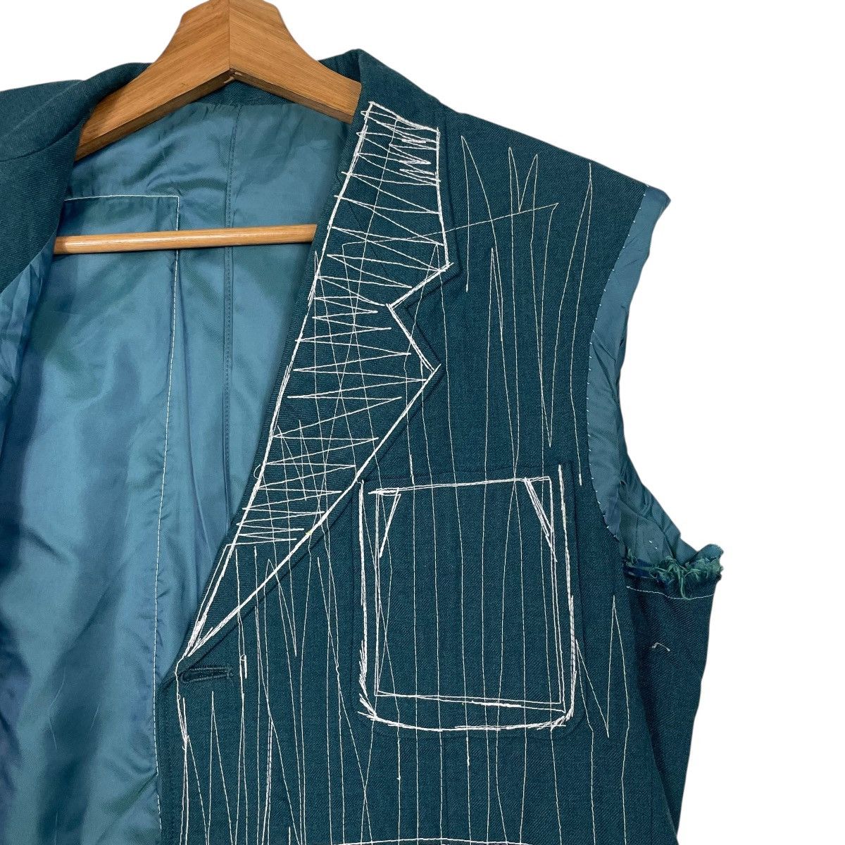 Japanese Brand Nice Design Arty Print With Colourful Stroke Blazer Jacket Size US M / EU 48-50 / 2 - 12 Thumbnail