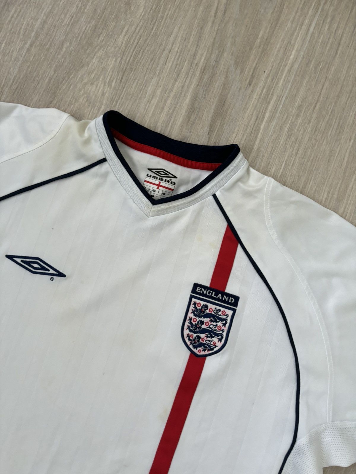 Umbro × Vintage Vintage England soccer jersey 2000s Size US XL / EU 56 / 4 - 4 Thumbnail