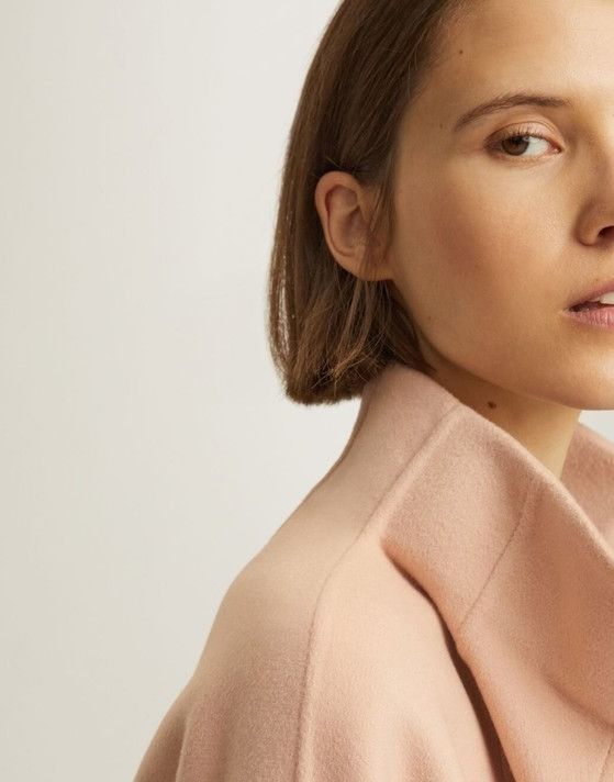 Loro Piana o1srvl11e0824 Roaden Cashmere Coat in Pink Size M / US 6-8 / IT 42-44 - 5 Thumbnail