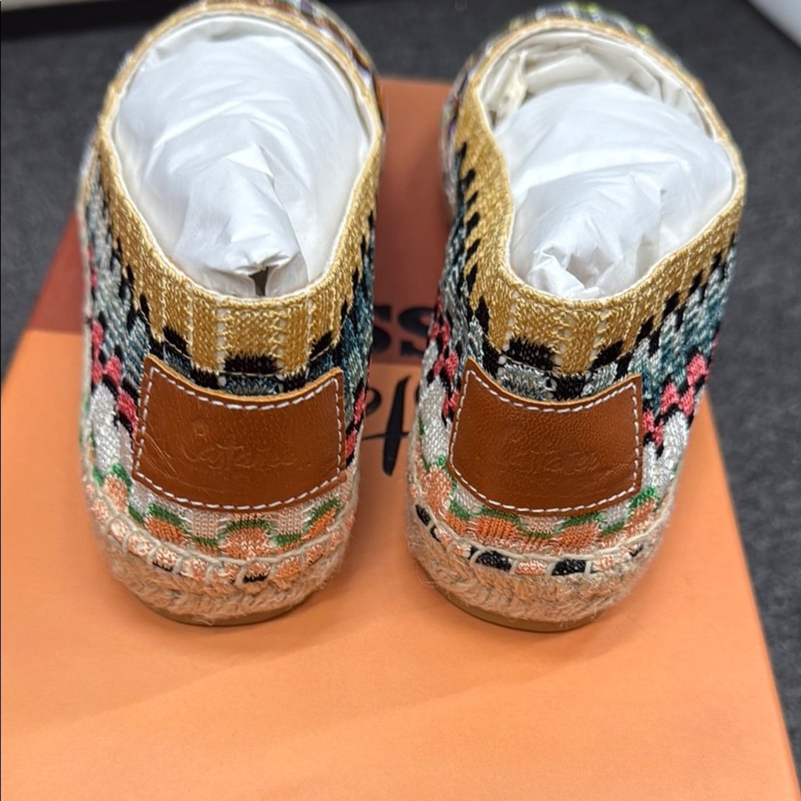 Missoni NWT Missoni Colorful Women's Espadrille sneaker Size 37 US 7 Size US 7 / IT 37 - 4 Thumbnail