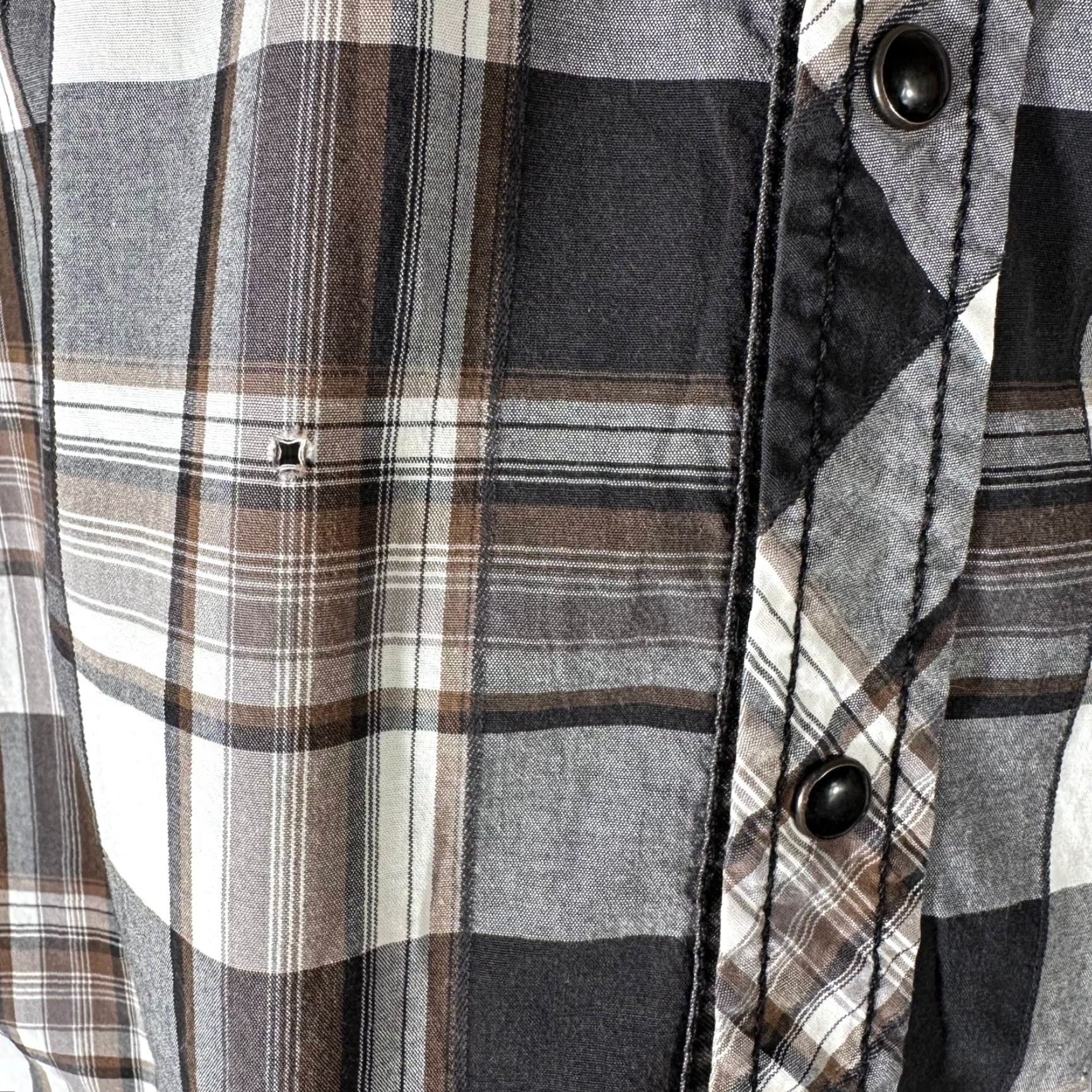 Buckle Black Buckle Black No 48 Mens Shirt Plaid Button Down Relaxed Fit L Multicolor Western Casual Workwear Long Sleeve Pocketed Size US L / EU 52-54 / 3 - 4 Thumbnail