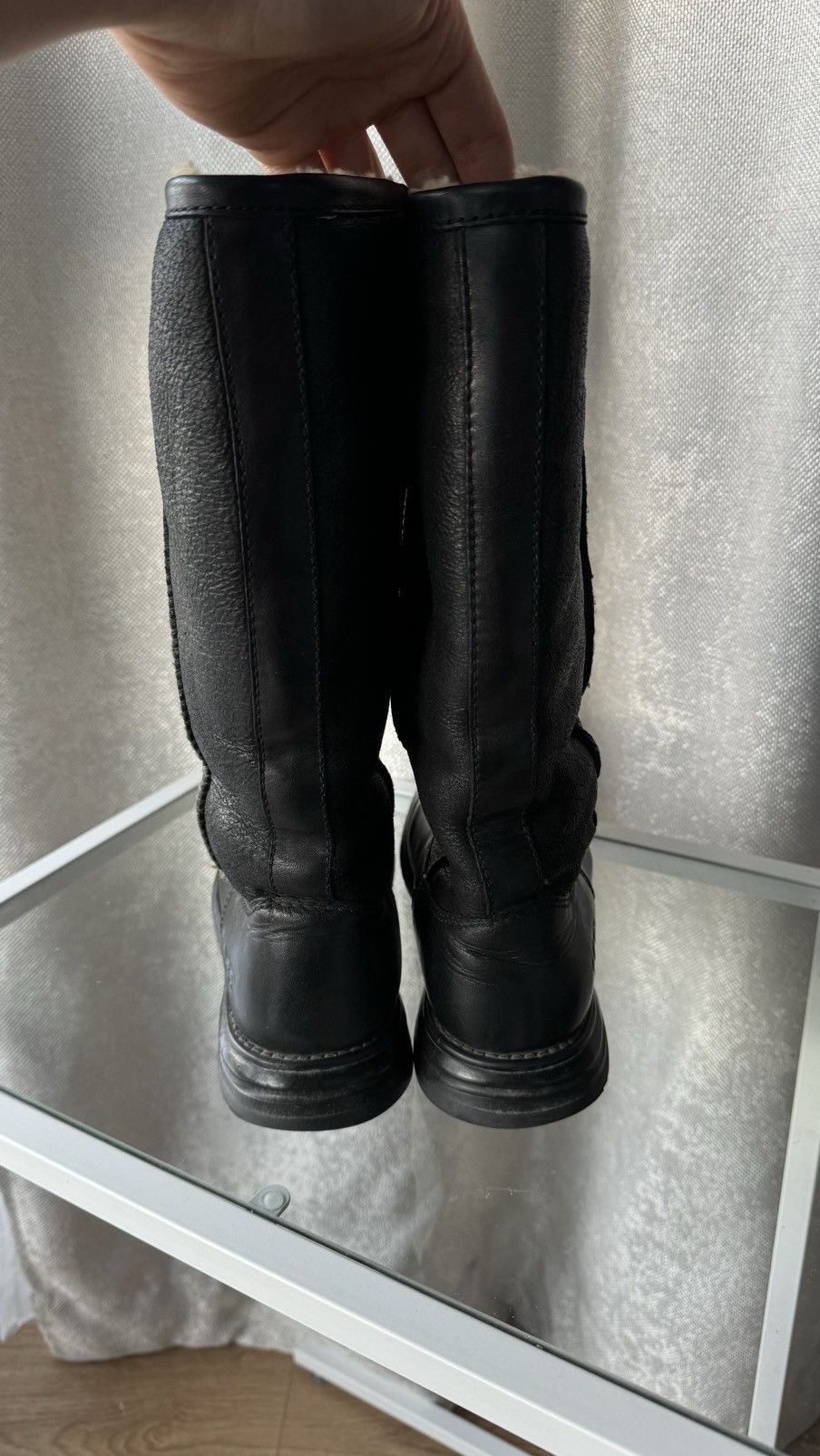 Ugg UGG leather high boots high quality Size US 6 / IT 36 - 2 Thumbnail