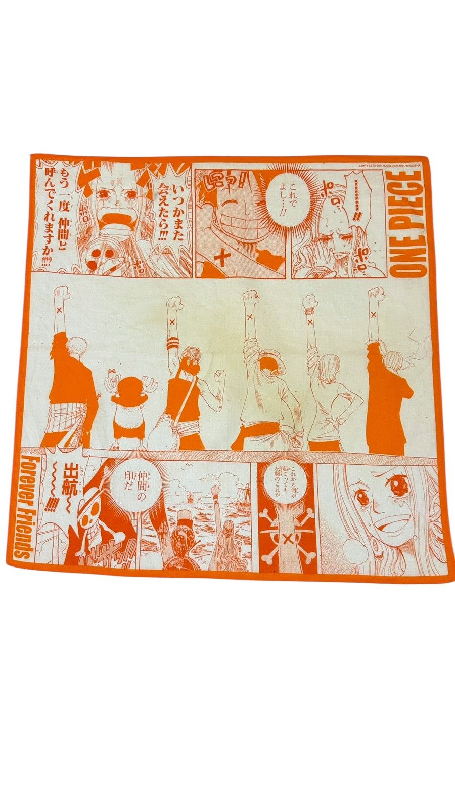 Anime × One Piece × Vintage One Piece Bandana / Handkerchief Size ONE SIZE - 2 Thumbnail