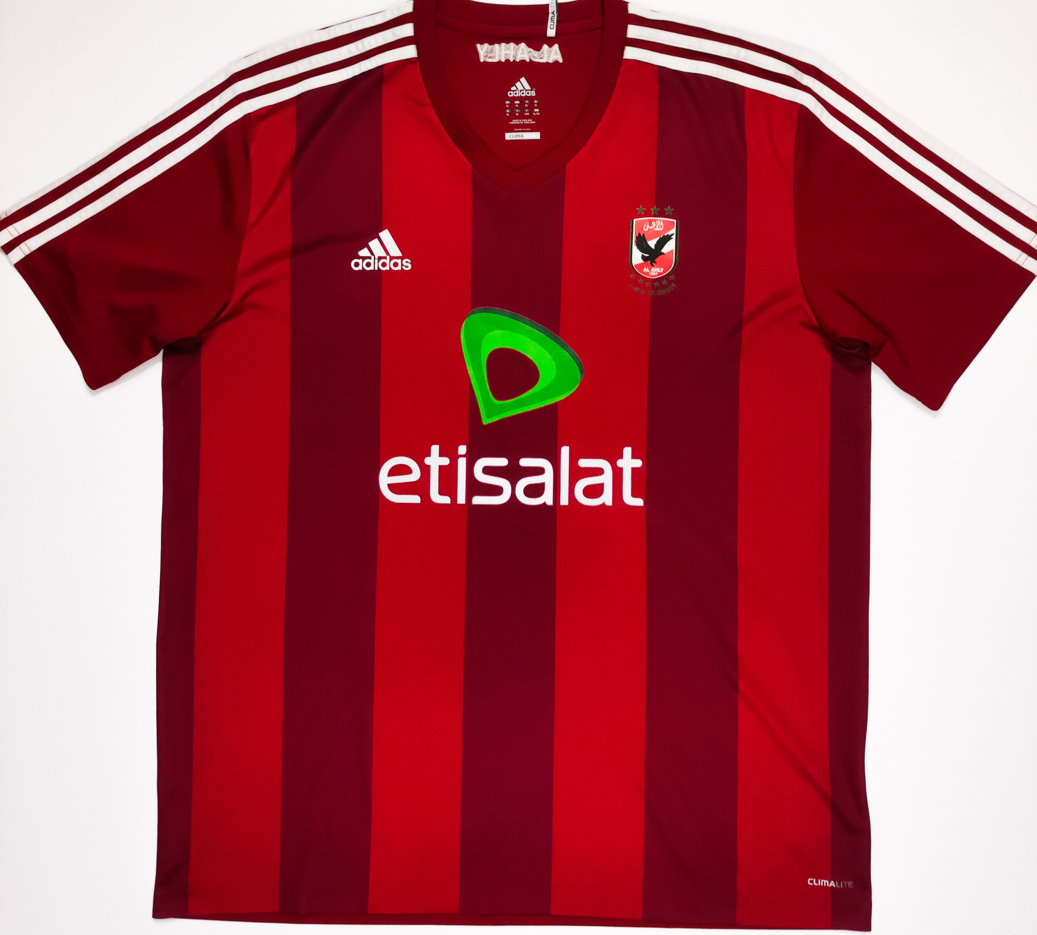 Adidas Al Ahly SC 2012 2013 Adidas Home Shirt Kit Jersey Egypt Size US XL / EU 56 / 4 - 1 Thumbnail