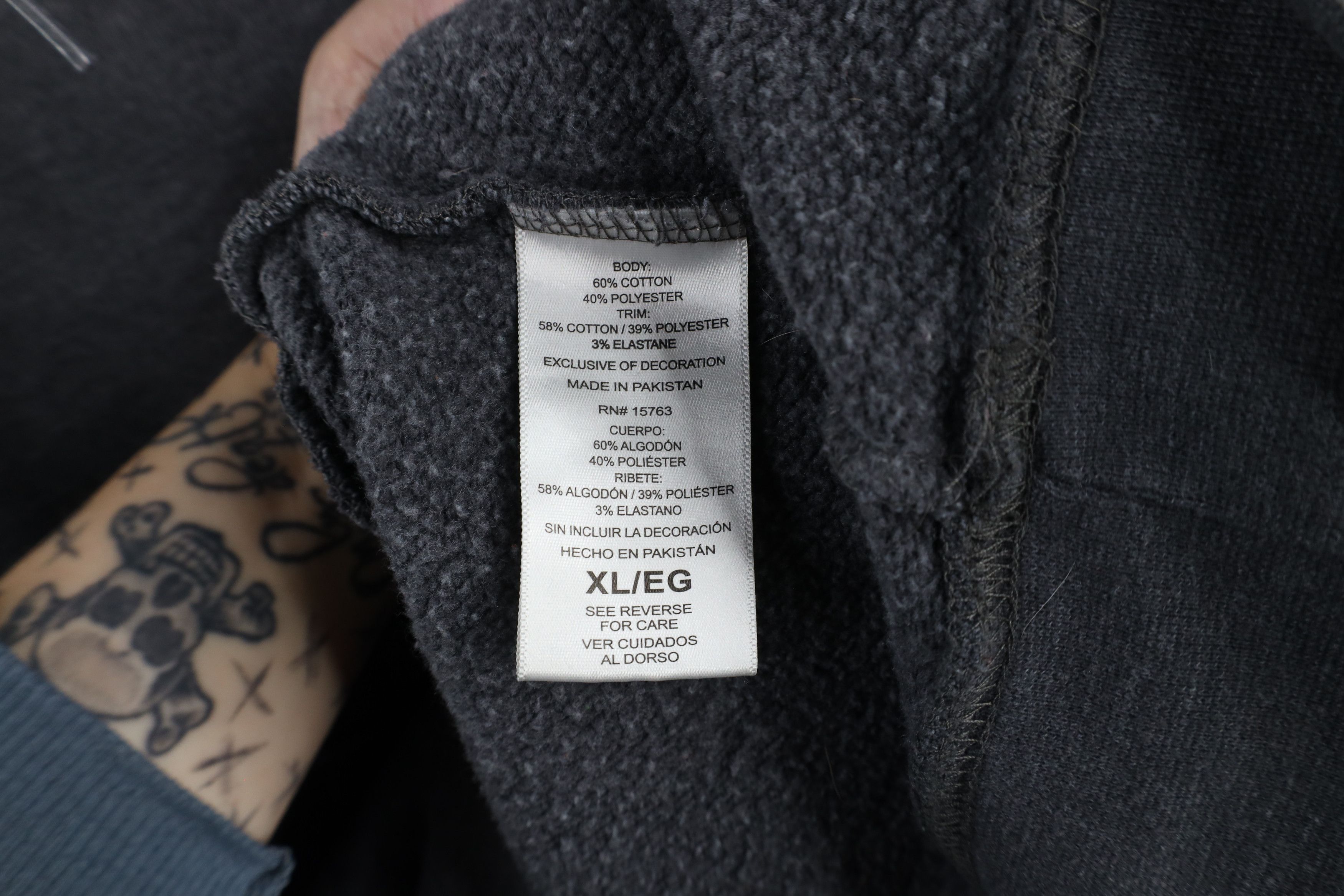 Champion × Vintage Vintage Champion Spell Out Hoodie Sweatshirt Heather Gray Size US XL / EU 56 / 4 - 8 Thumbnail