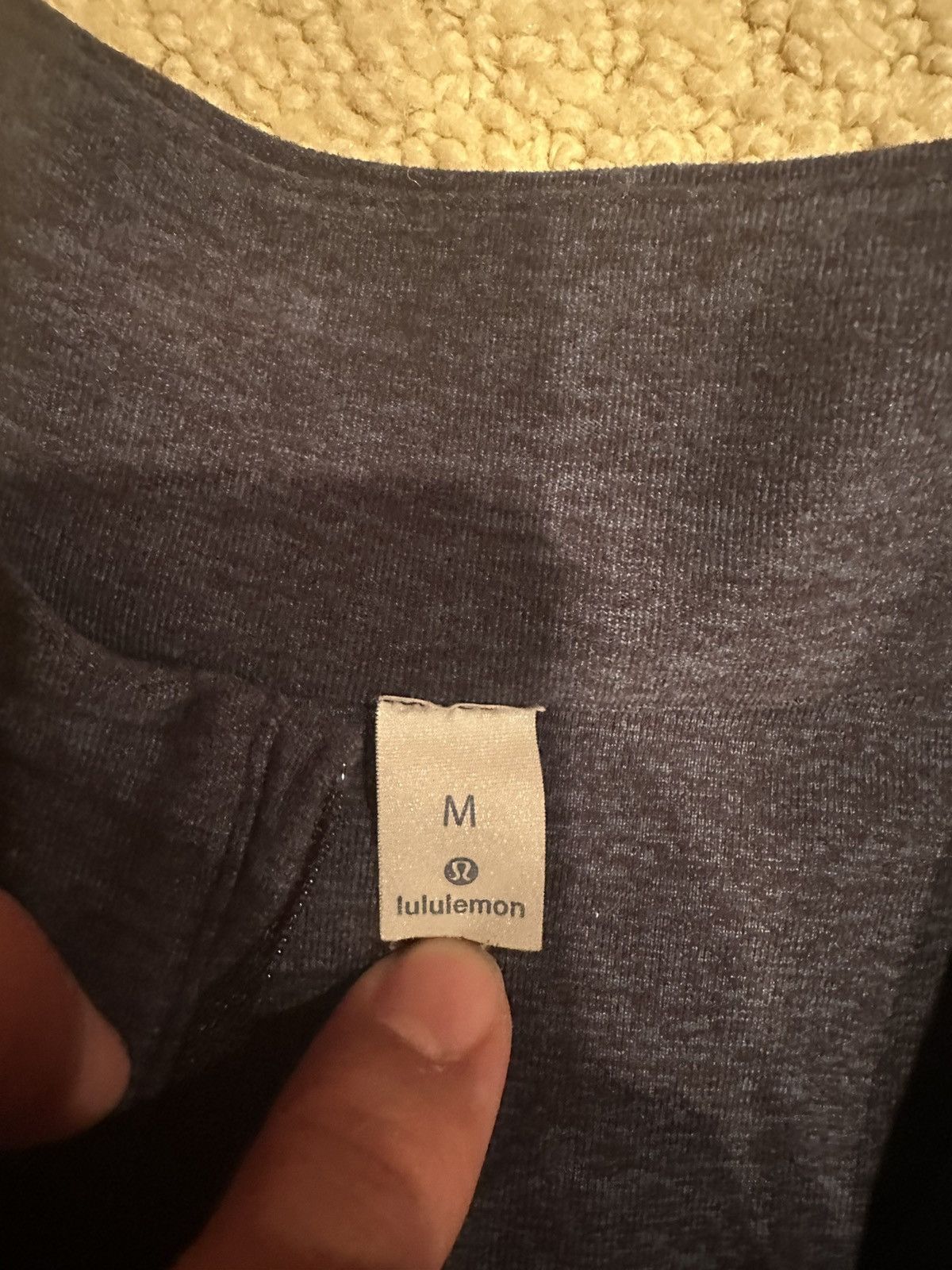 Lululemon Lululemon navy blue quarter zip Size US M / EU 48-50 / 2 - 2 Thumbnail