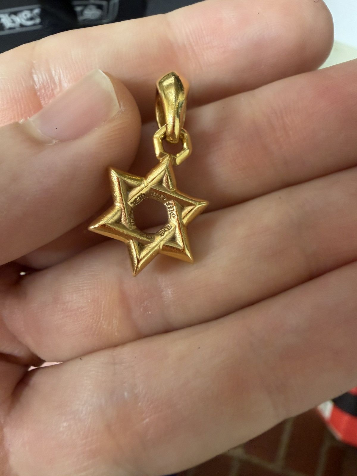 Chrome Hearts Star of David 22k Gold charm Size ONE SIZE - 5 Thumbnail