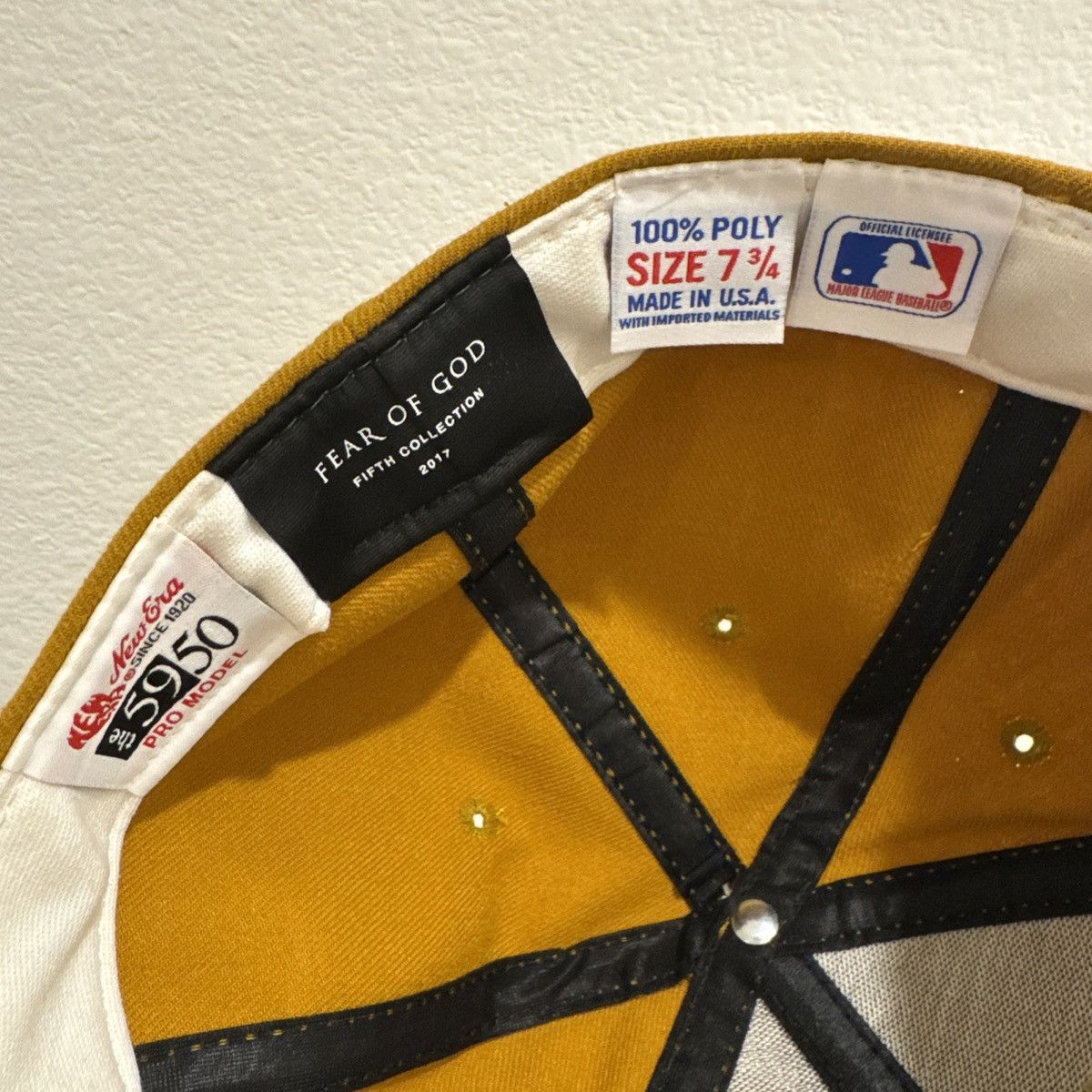 Fear of God × New Era Fear of God 5th Collection Fitted 7 3/4 Size ONE SIZE - 7 Thumbnail