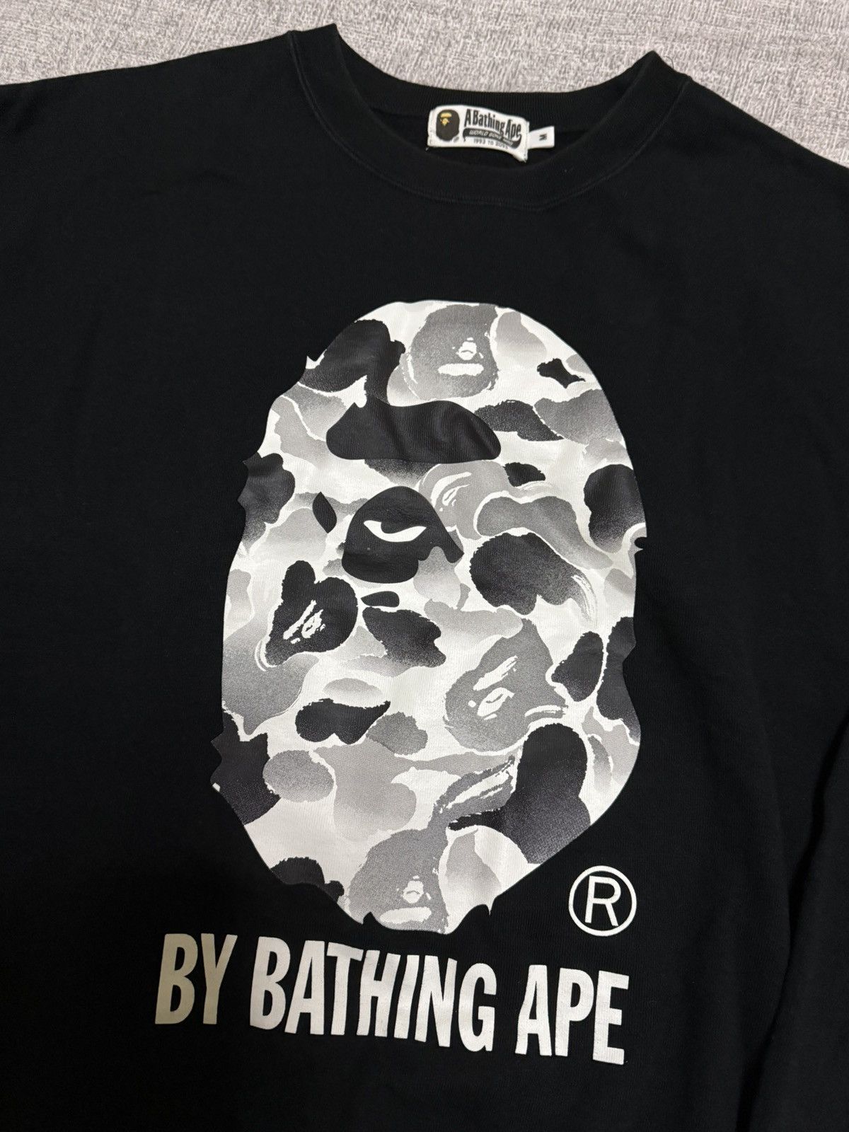 Bape bape snow camo crewneck sweatshirt Size US M / EU 48-50 / 2 - 3 Thumbnail