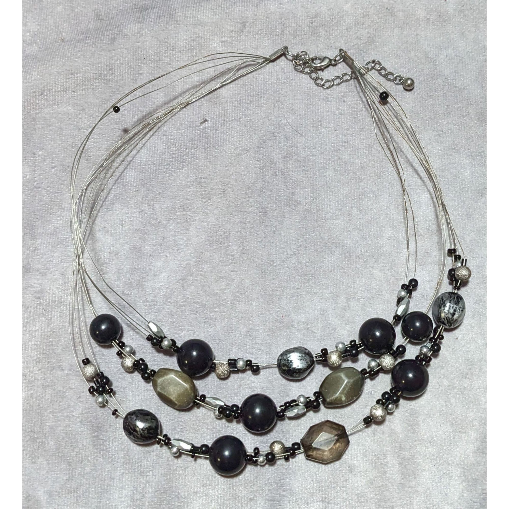 Other Gothic Beaded Floating Necklace Size ONE SIZE - 5 Thumbnail