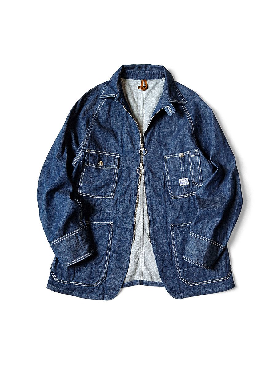 Kapital kapital 11.5oz denim ZIPPER coverall jacket Size US M / EU 48-50 / 2 - 1 Thumbnail