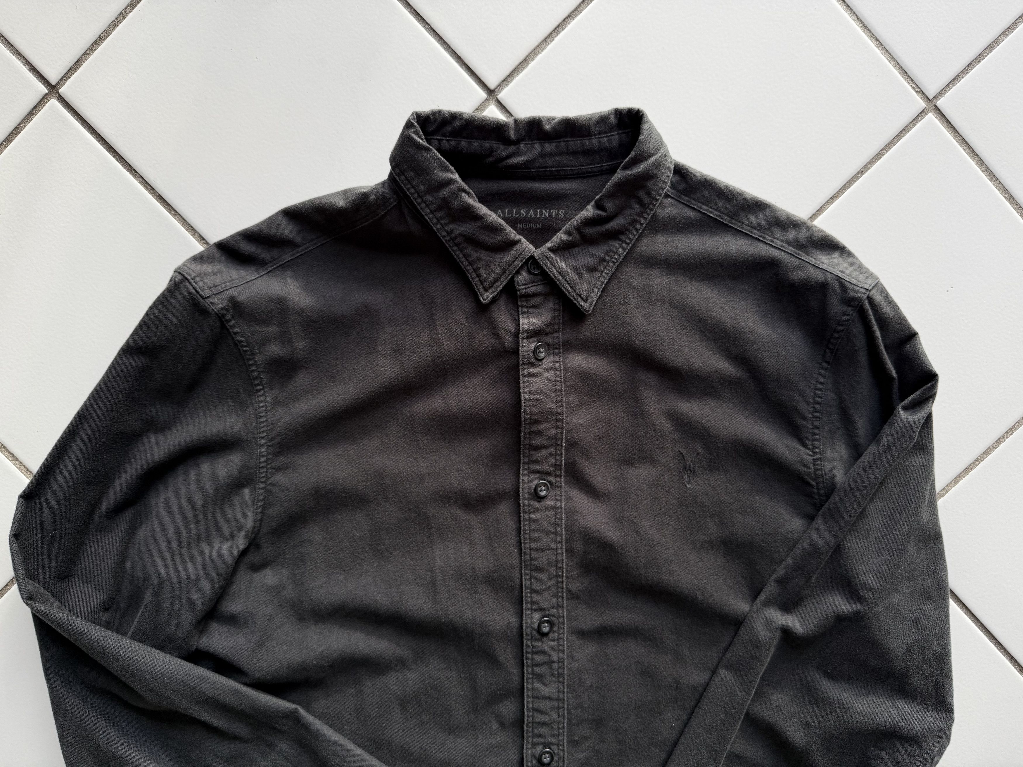 Allsaints All Saints classic black LS shirt Size US M / EU 48-50 / 2 - 6 Thumbnail