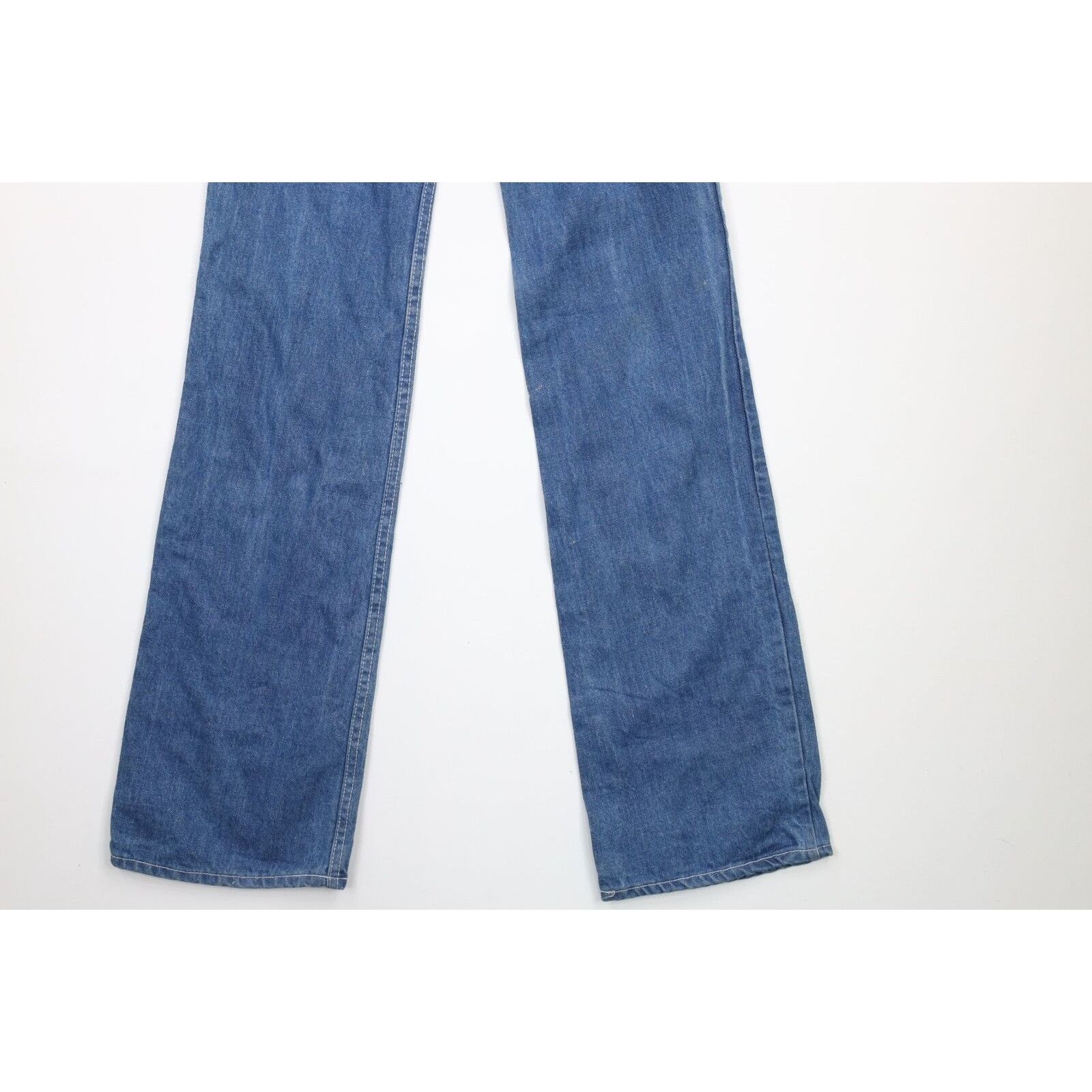 Vintage Vintage 70s Streetwear Distressed Flared Bell Bottoms Jeans Size 26" / US 2 / IT 38 - 11 Thumbnail