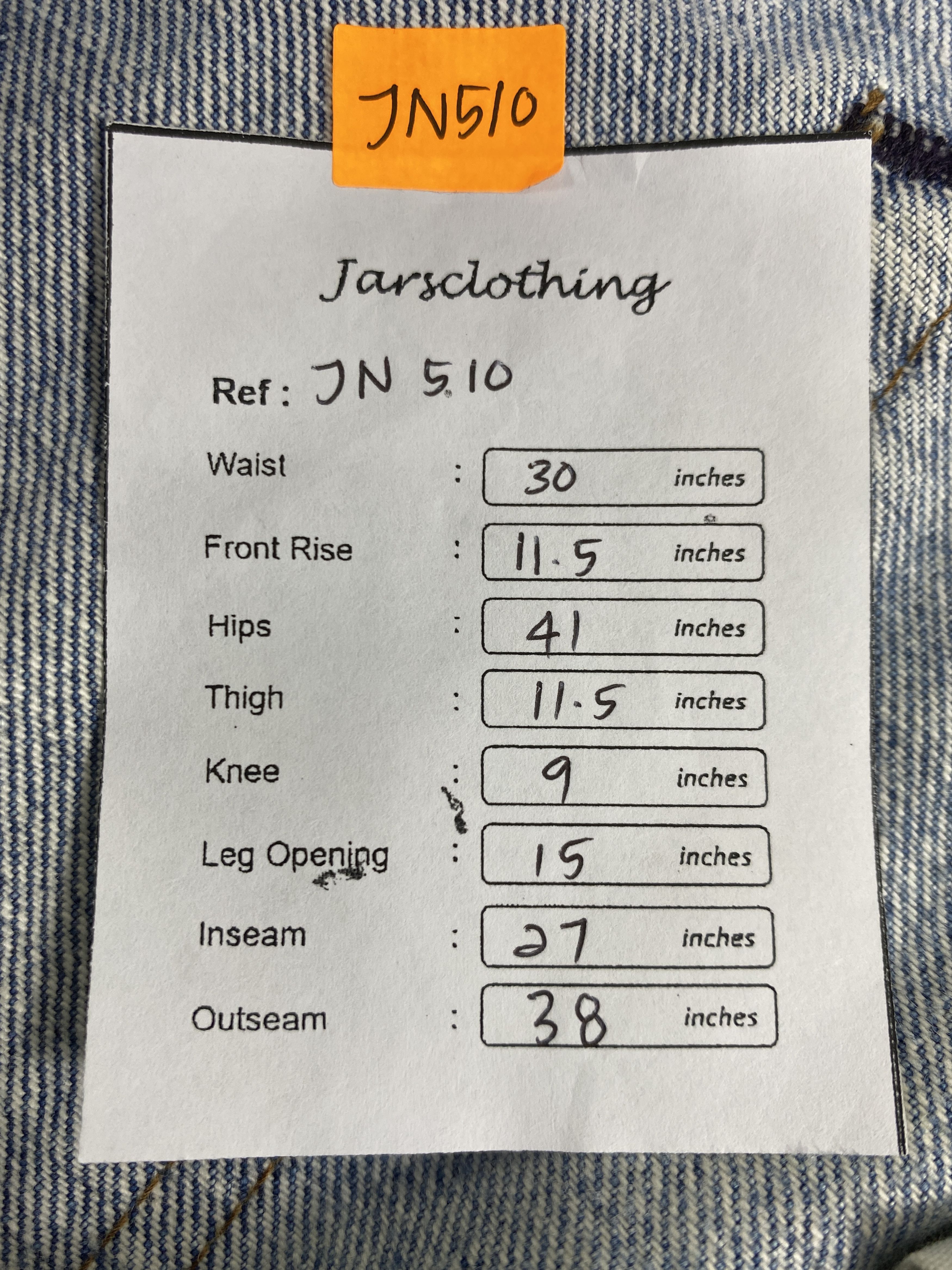 Levi's Acid Wash Vintage Levi's 508 Denim 30 x 27 -JN510 Size US 30 / EU 46 - 8 Thumbnail