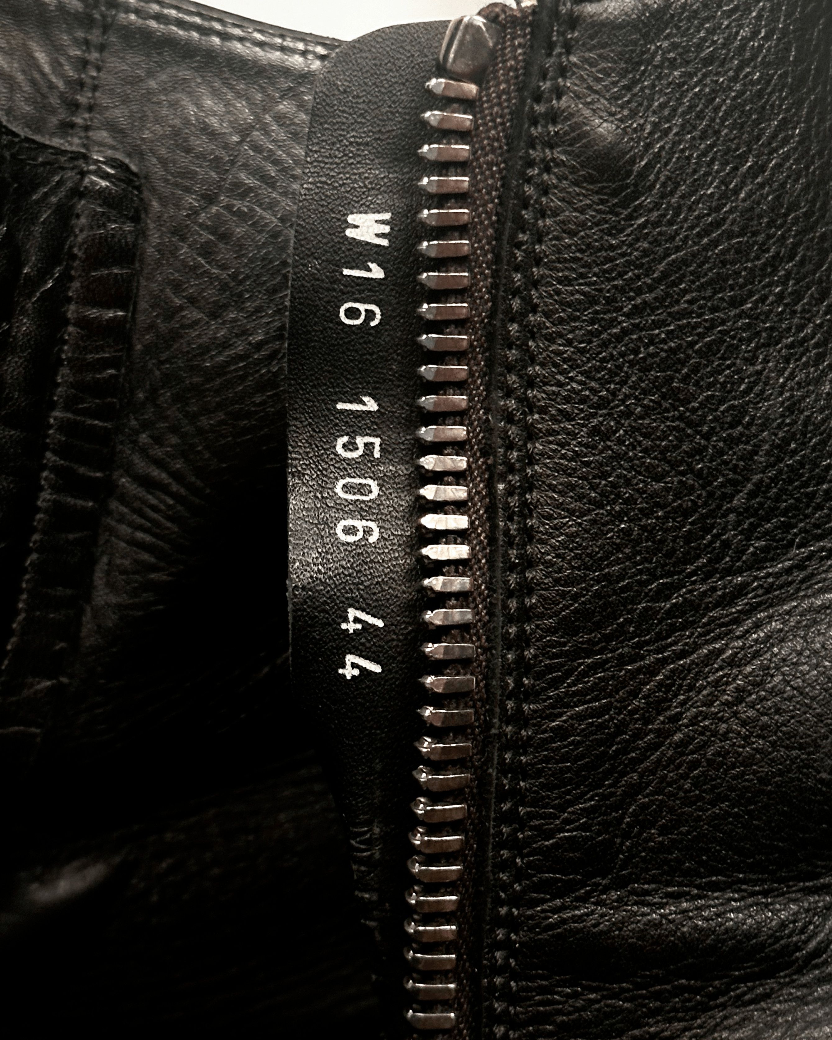 Rick Owens Rick Owens Mainline Leather High Ramones Size US 12 / EU 45 - 8 Thumbnail
