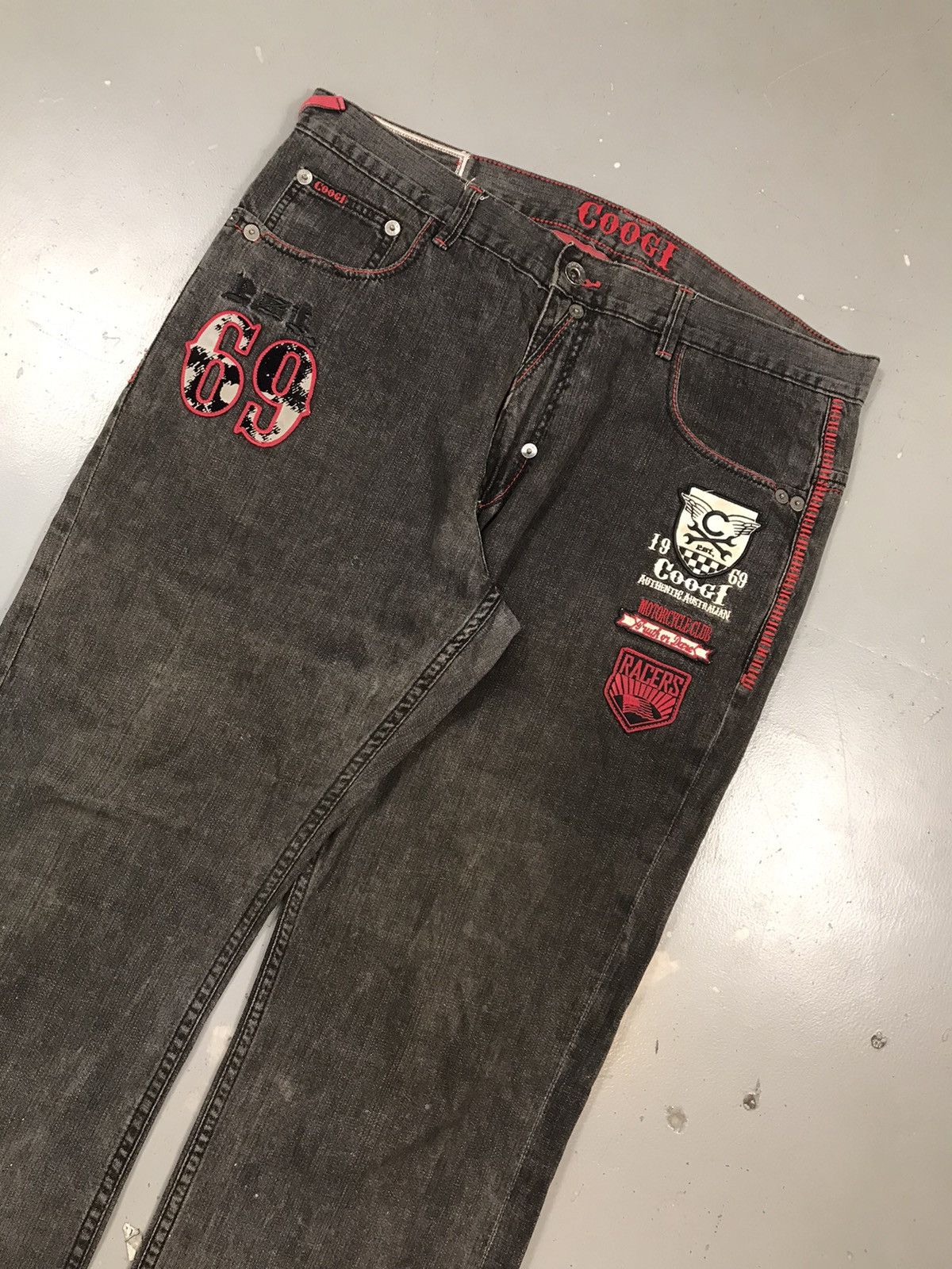 Coogi × Vintage Vintage Coogi patch work straight fit denim Size US 40 / EU 56 - 4 Thumbnail