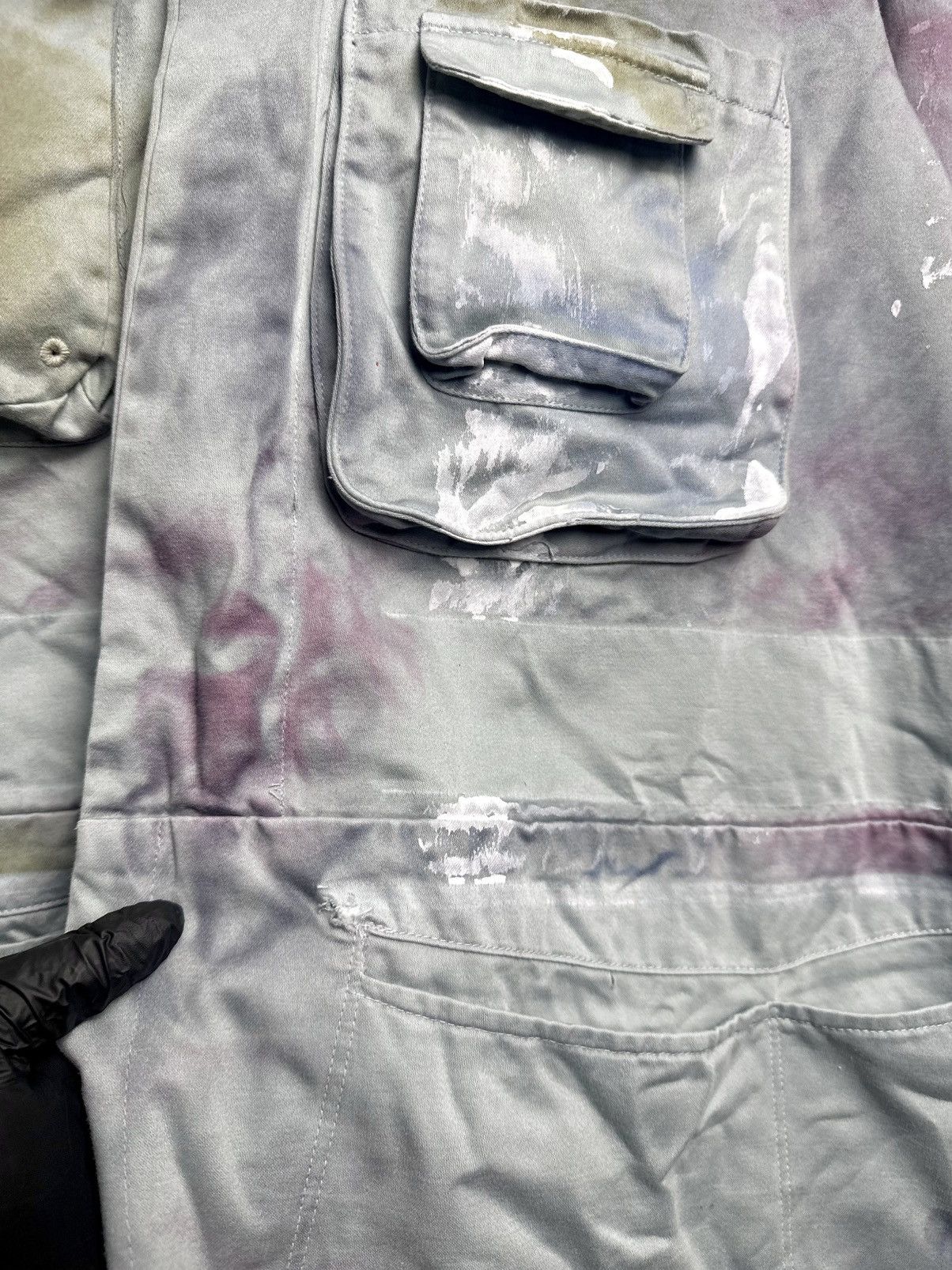 Acne Studios Acne Studios Paint Splatter Utility Jacket Size US M / EU 48-50 / 2 - 7 Thumbnail