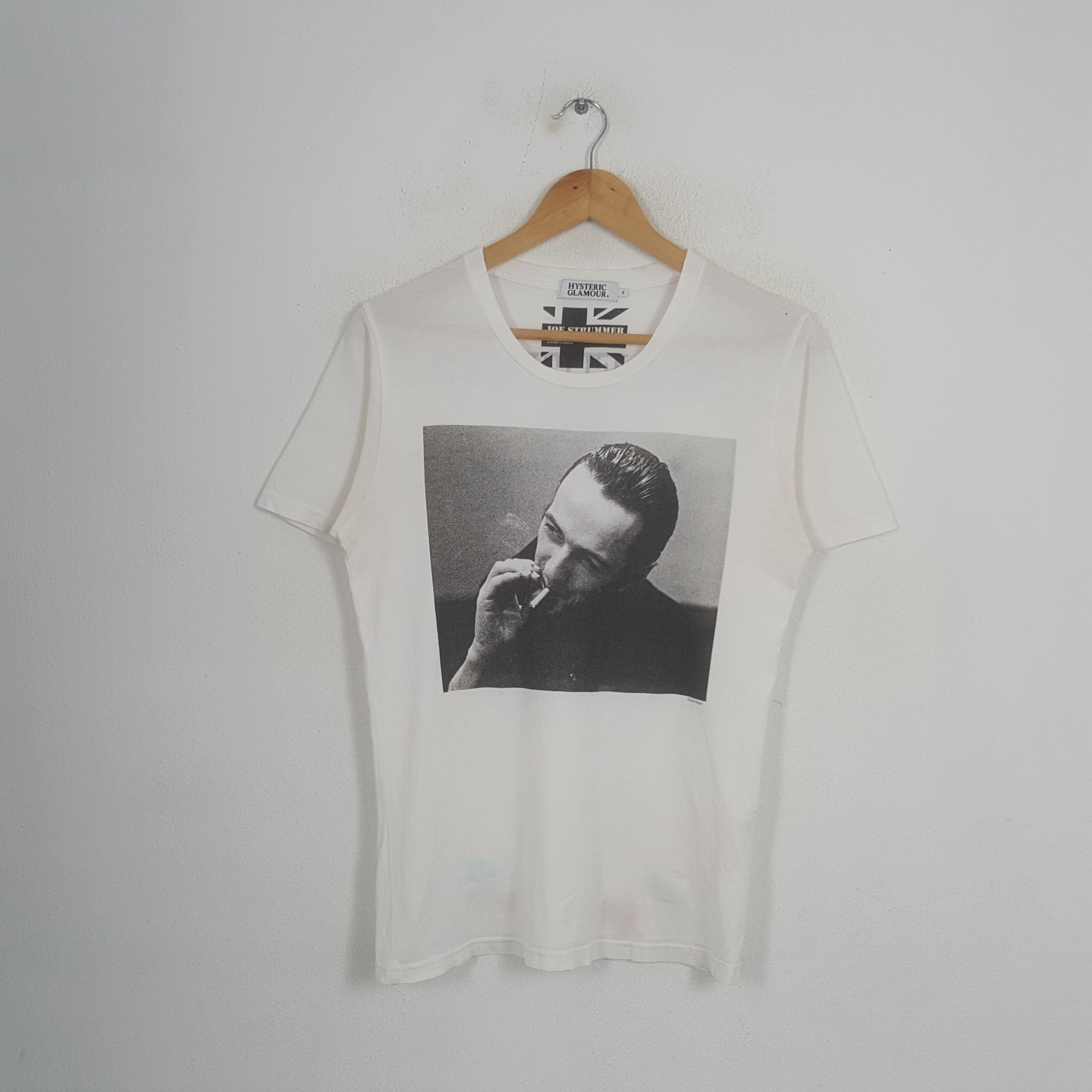 Vintage Hysteric Glamour X Joe Strummer Japan Brand Tshirt