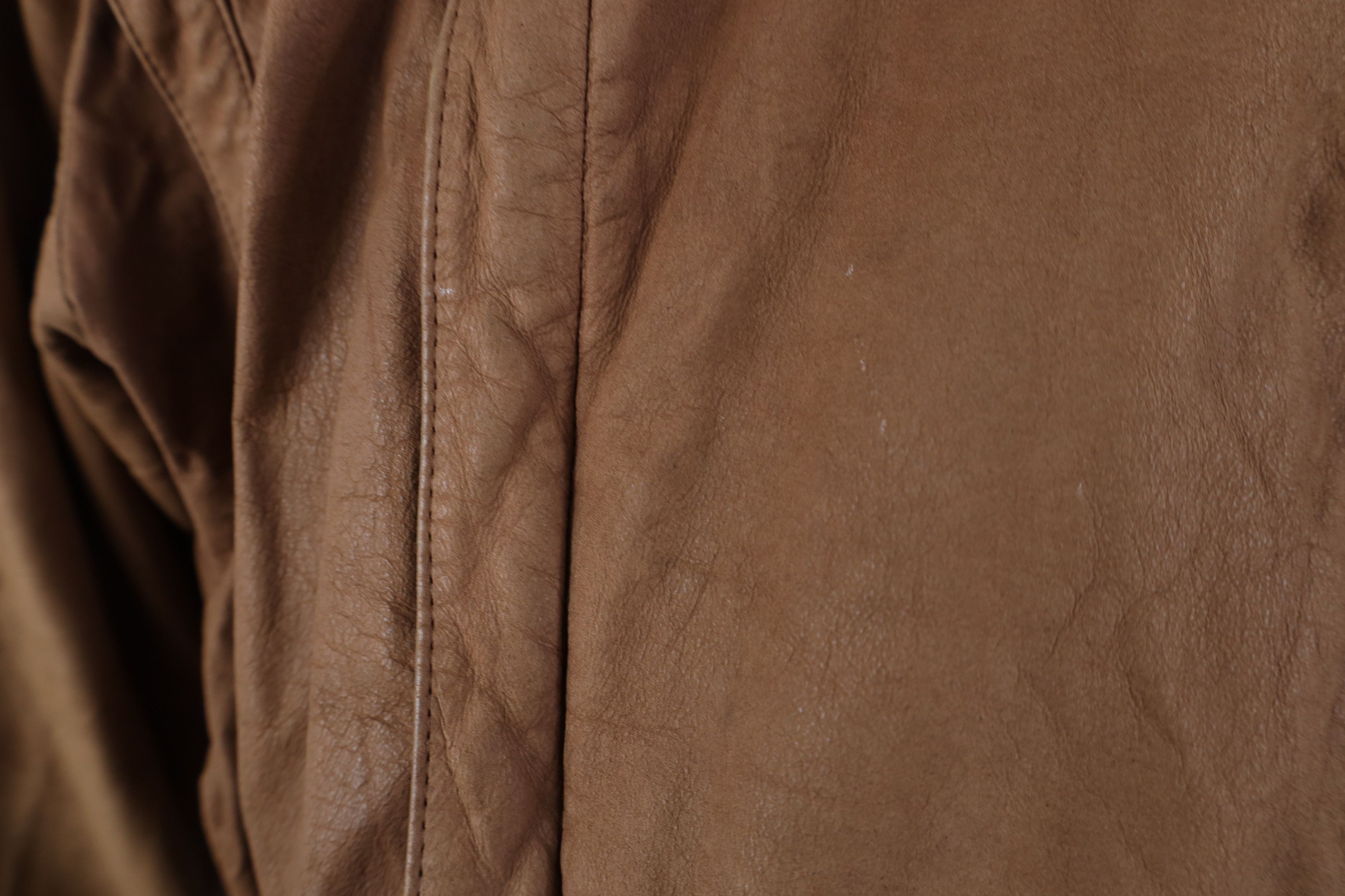 Vintage Vintage 80s 90s Streetwear Leather Flight Bomber Jacket Size M / US 6-8 / IT 42-44 - 7 Thumbnail