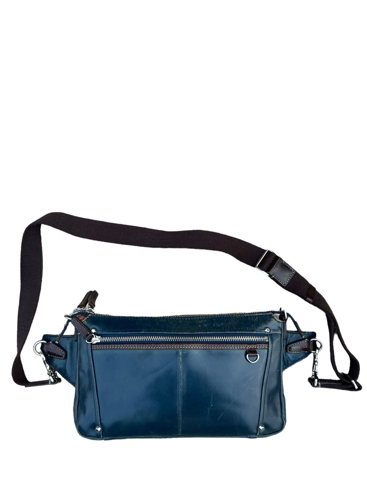 Leather Kiefer Neu Japan Distressed Patina Leather Bag Size ONE SIZE - 1 Thumbnail