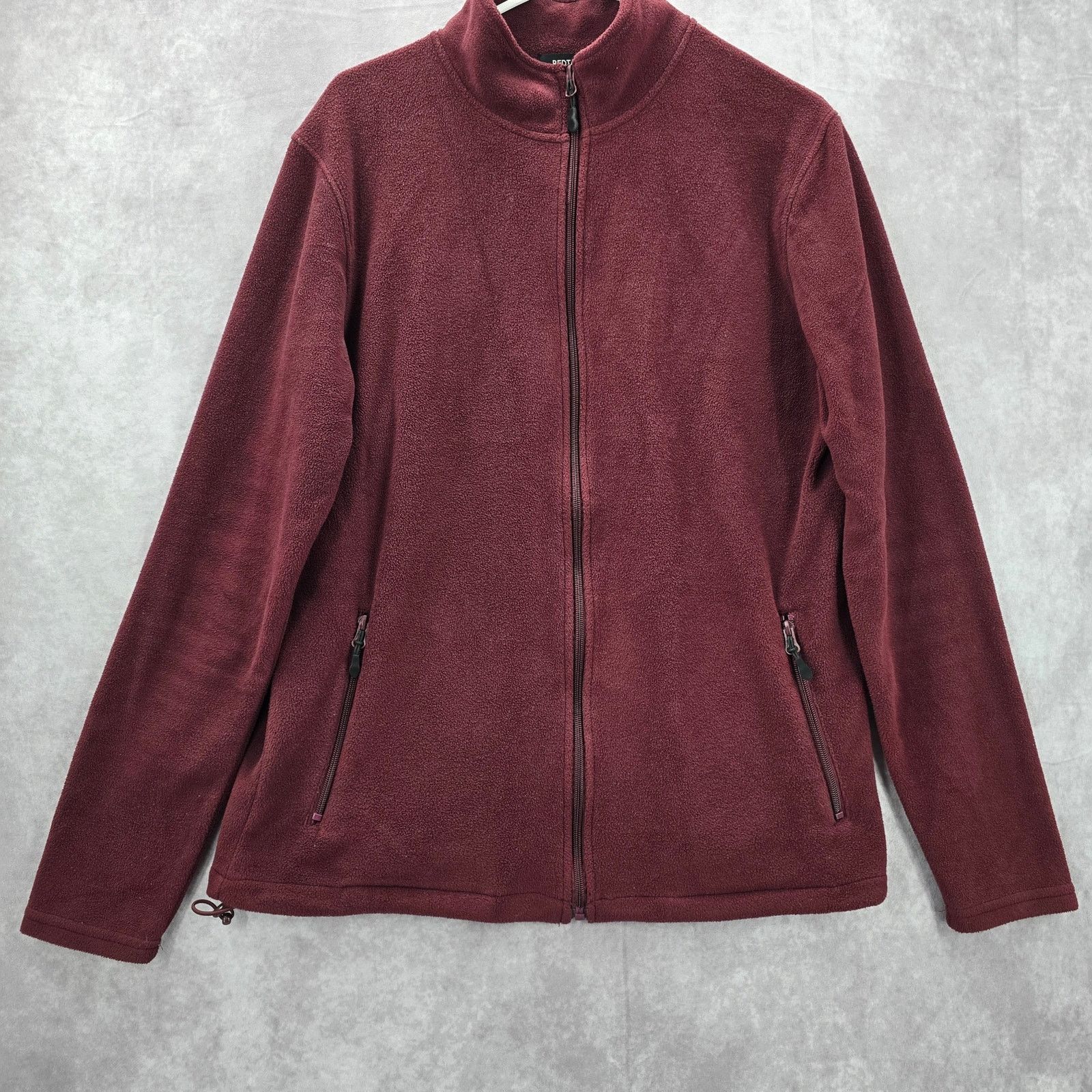 Other Redtag Red Zip Fleece Coat Jacket Mens Long Sleeve Large Size US L / EU 52-54 / 3 - 4 Thumbnail