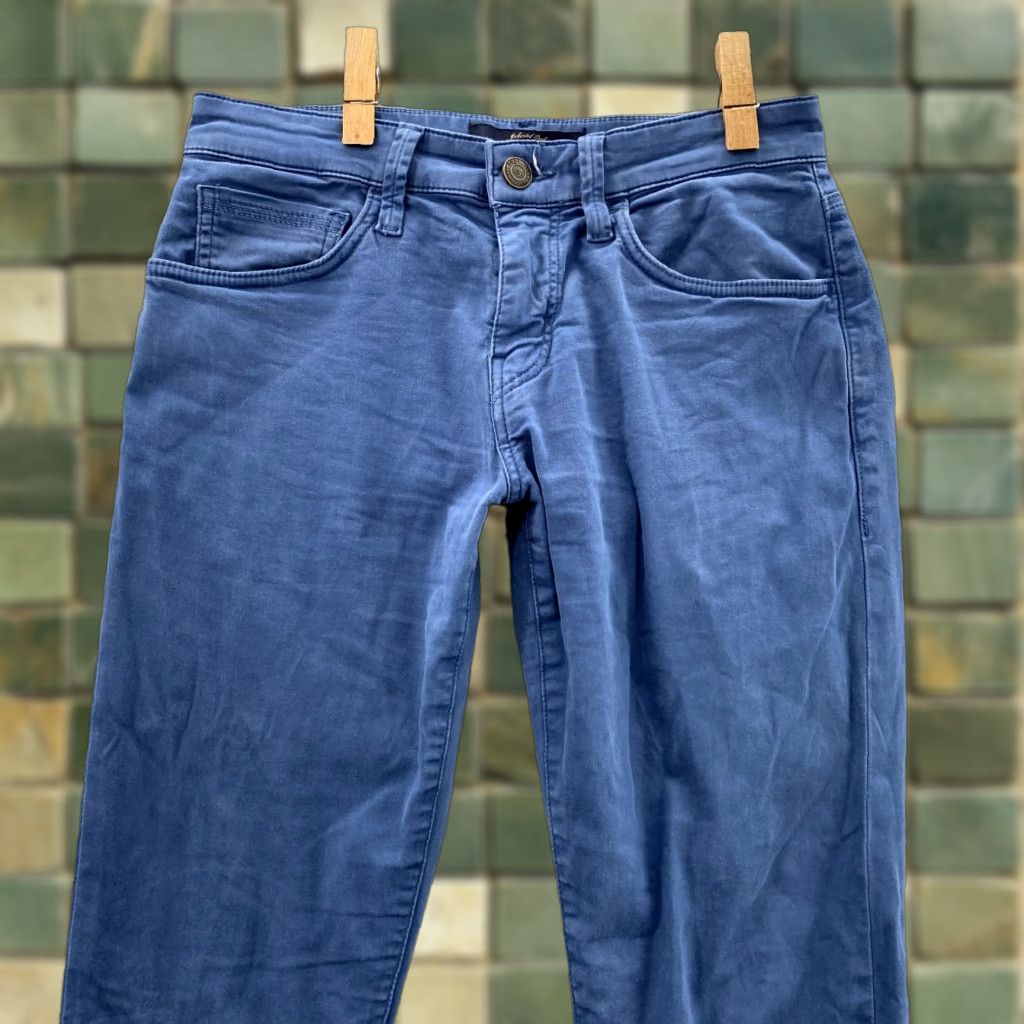 Vintage Mavi Jeans Jake Men's Jeans 28x32 Blue Slim Leg Cotton Stretch Preppy Casual Classic 90s Mens Size US 28 / EU 44 - 1 Thumbnail
