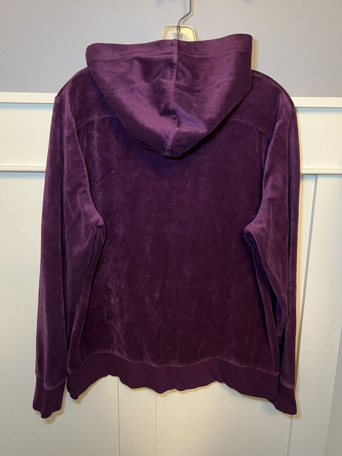 Tek Gear Vintage Tek Gear velvet zip-up hoodie Size US L / EU 52-54 / 3 - 2 Thumbnail