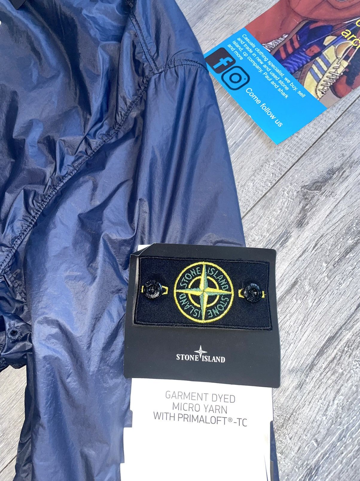 Stone Island Stone island micro yarn with primaloft Size US XXL / EU 58 / 5 - 4 Thumbnail