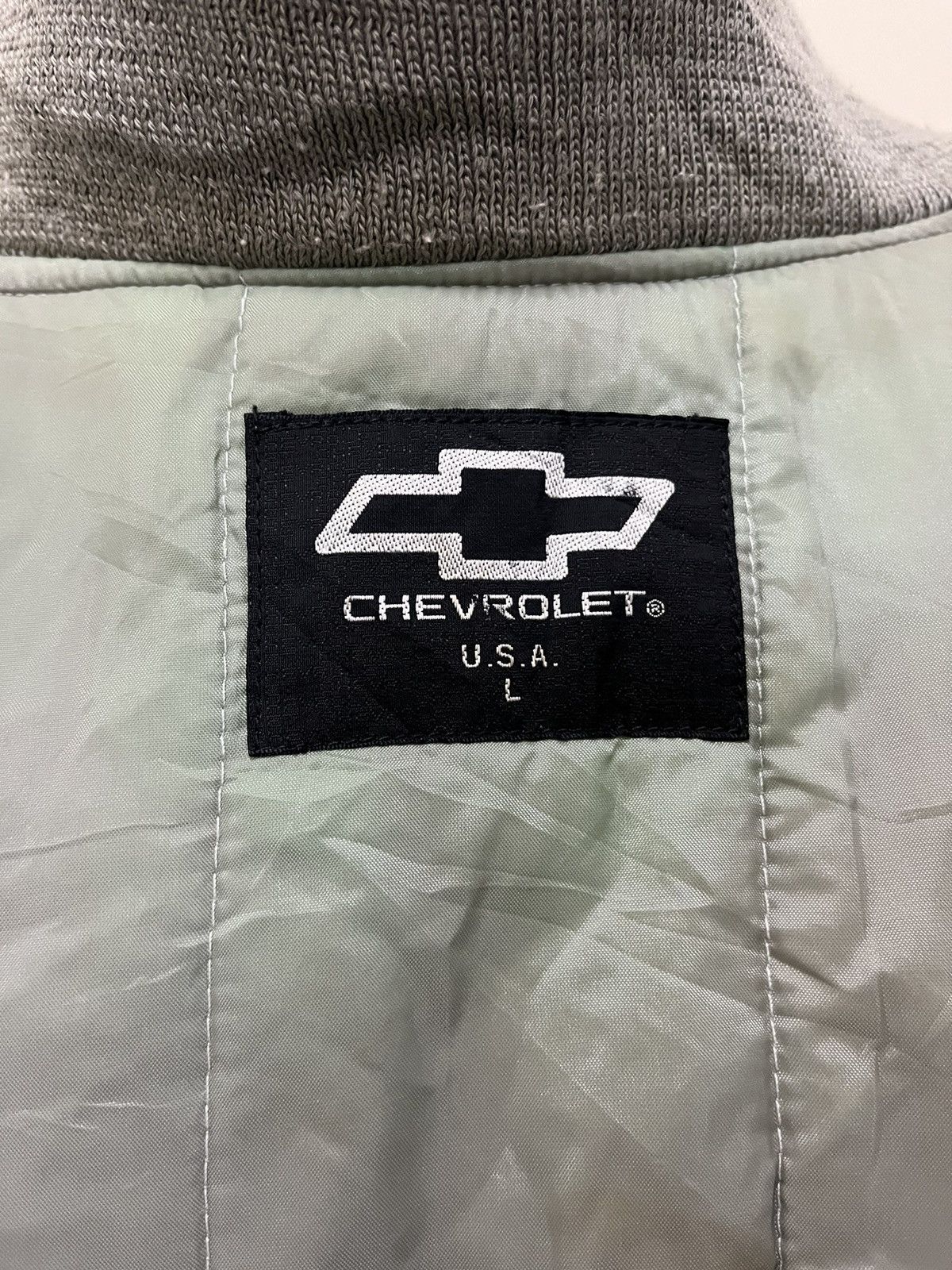 Vintage Vintage Chevrolet Racing Bomber Jacket Size US L / EU 52-54 / 3 - 18 Thumbnail