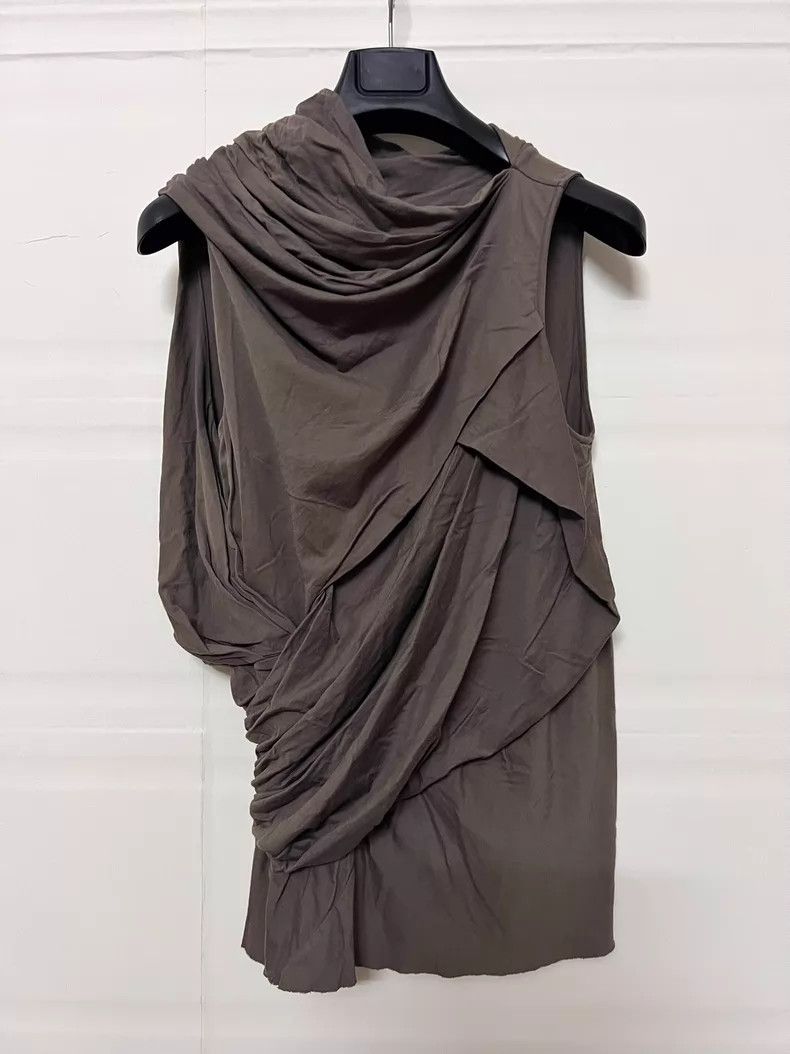 Rick Owens Rick Owens Multi-layer folded and ruffled short sleeve Size US S / EU 44-46 / 1 - 1 Thumbnail