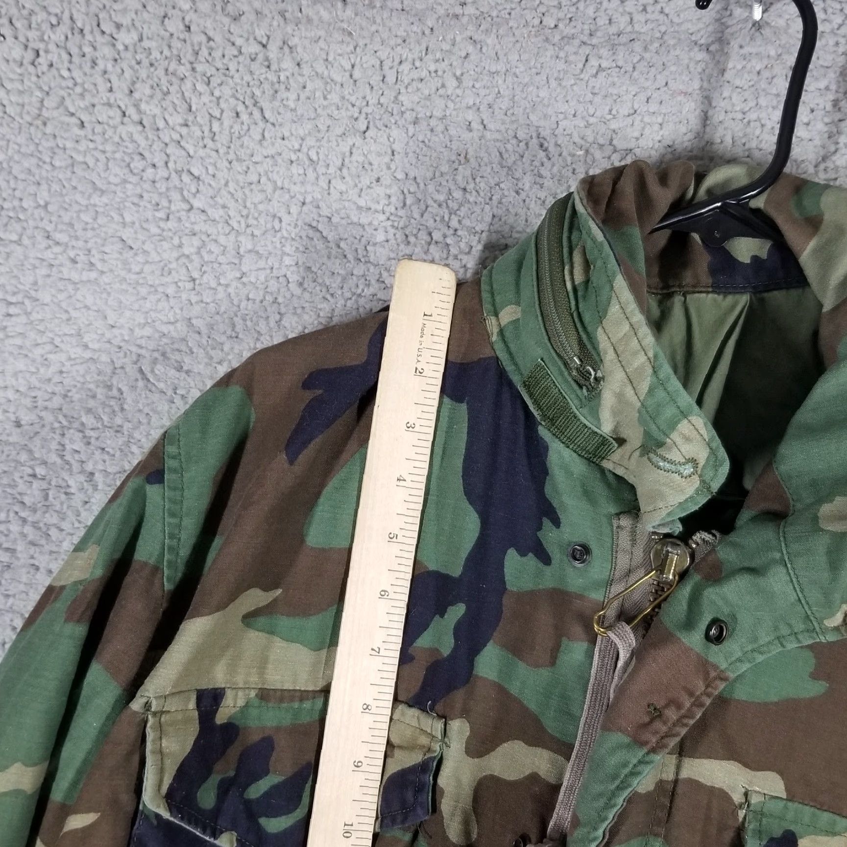 Vintage VINTAGE US Army M65 Field Jacket Men Adult Medium Long Camouflage Cotton Winter Military Style Size US M / EU 48-50 / 2 - 6 Thumbnail