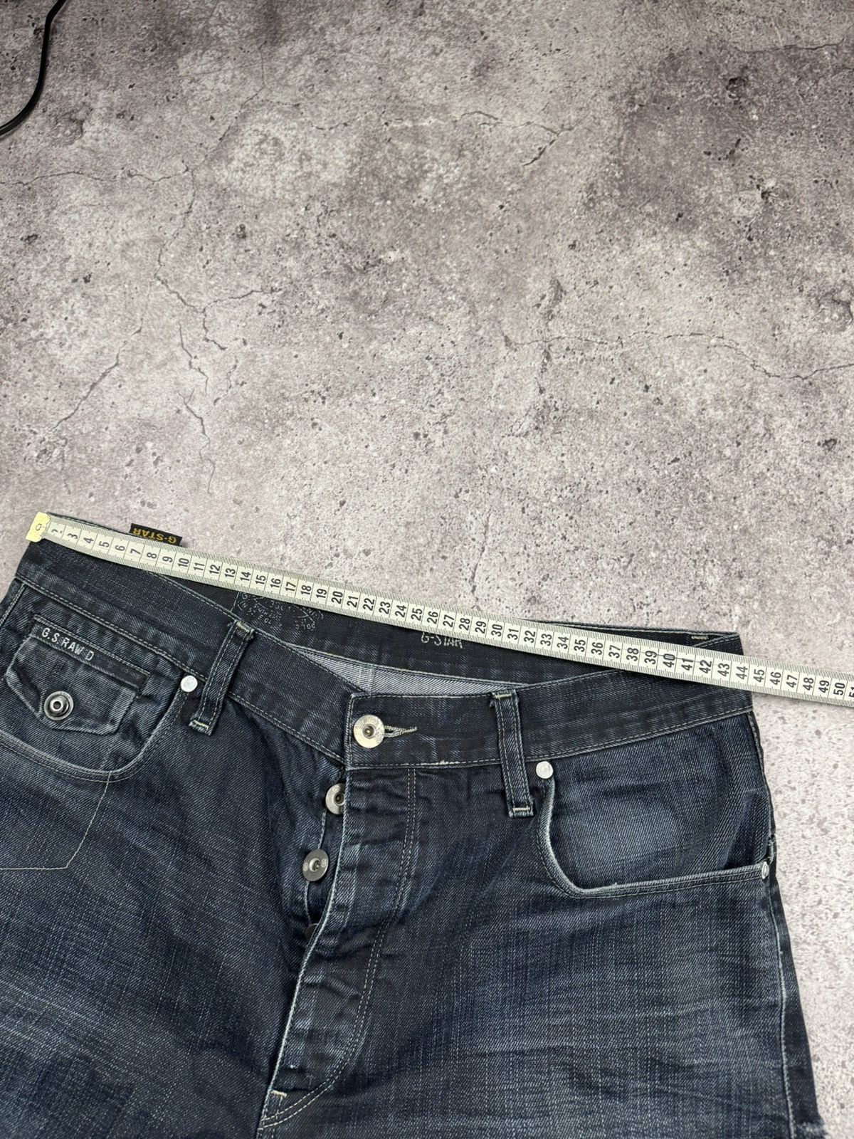 G-Star Vintage 90s Avant Garde G-Star RAW denim pants y2k style Size 34" / US 12 / IT 48 - 5 Thumbnail