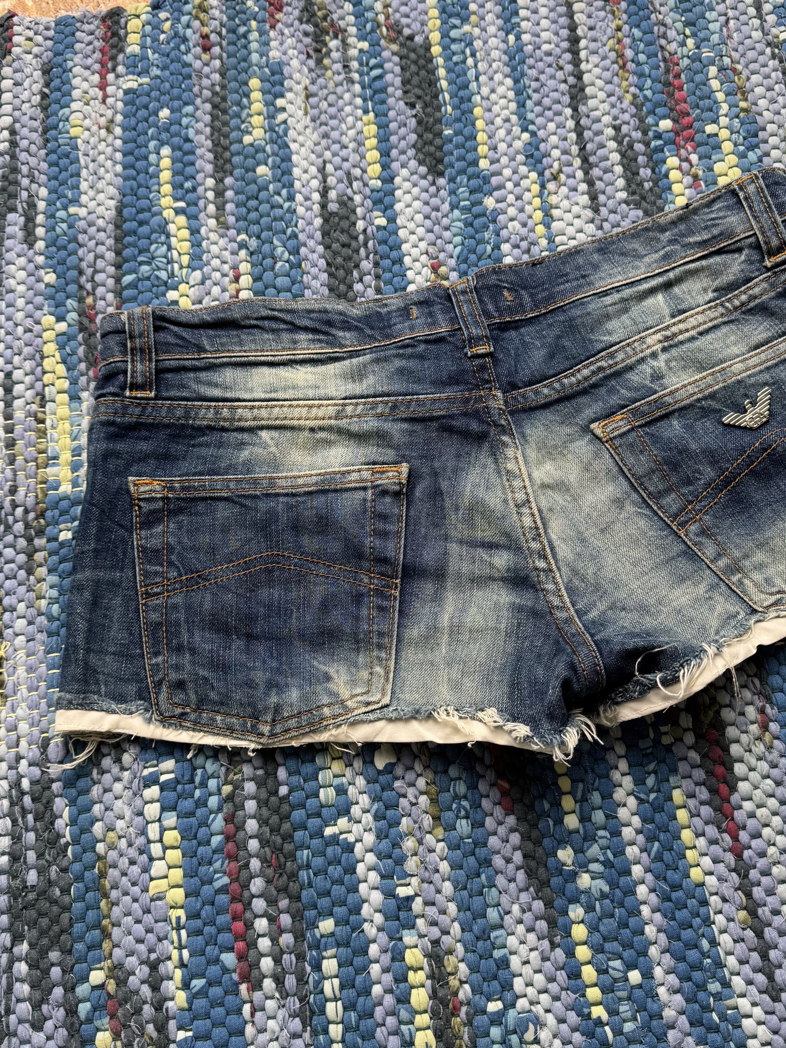 Vintage Vintage Denim Shorts A8D15(V8) Size 27" / US 4 / IT 40 - 7 Thumbnail