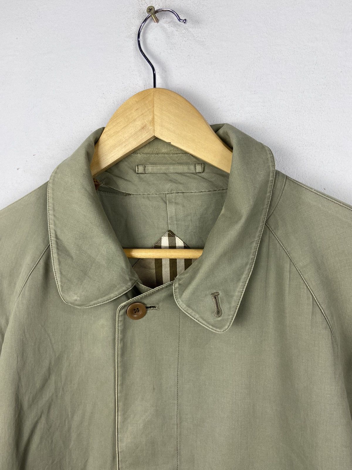 Burberry × Other Vintage Burberrys Trench Coat Jacket Size L / US 10 / IT 46 - 4 Thumbnail