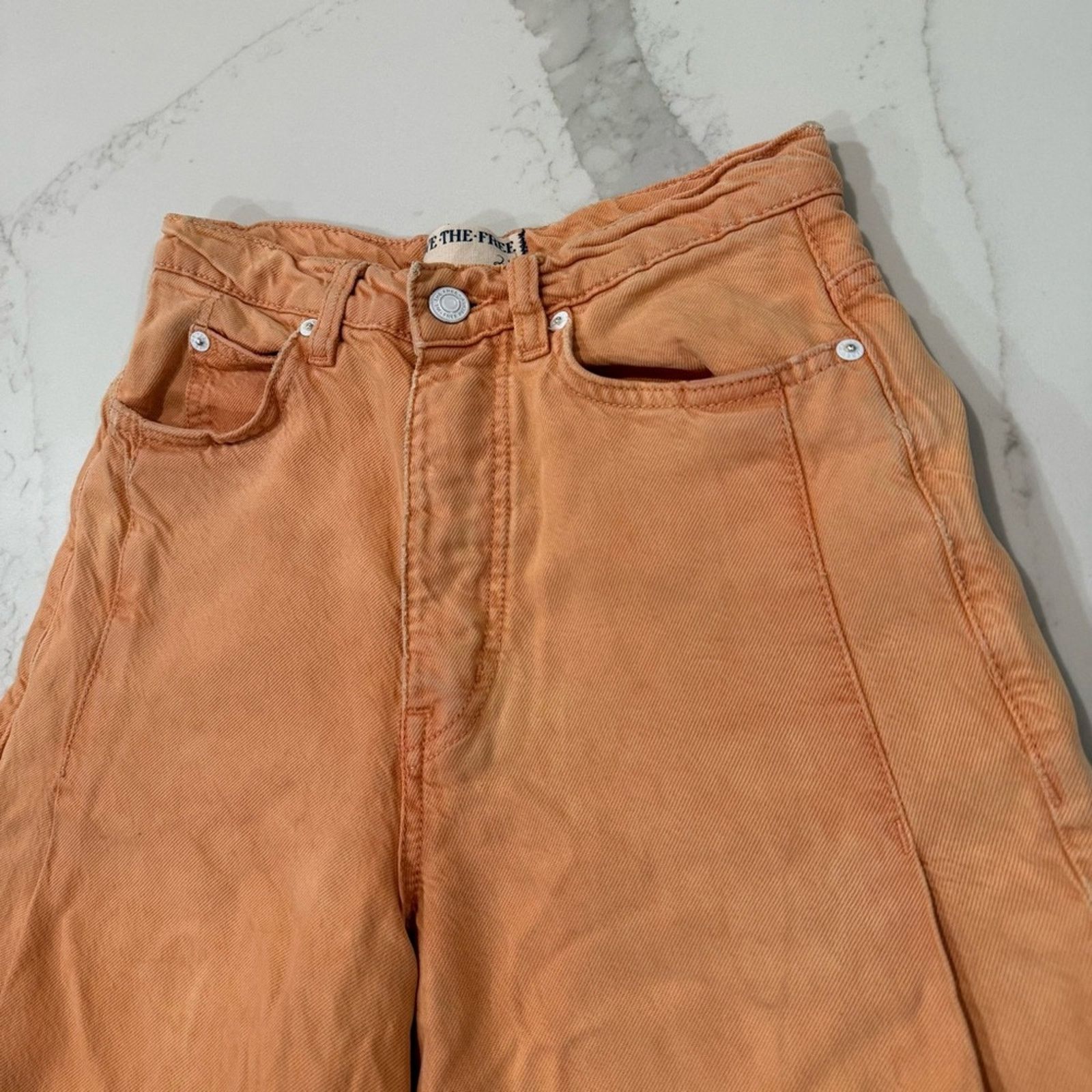 Free People Free People We The Free Old West Slouchy Pants Womens 25 Size 25" / US 0 / IT 36 - 4 Thumbnail