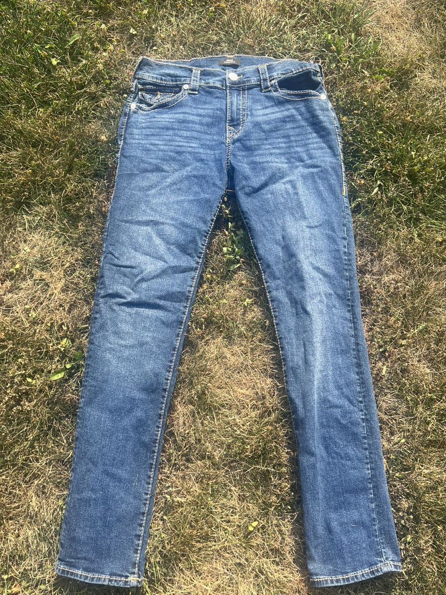 True Religion Y2k vintage, true religion jeans Size US 32 / EU 48 - 2 Thumbnail