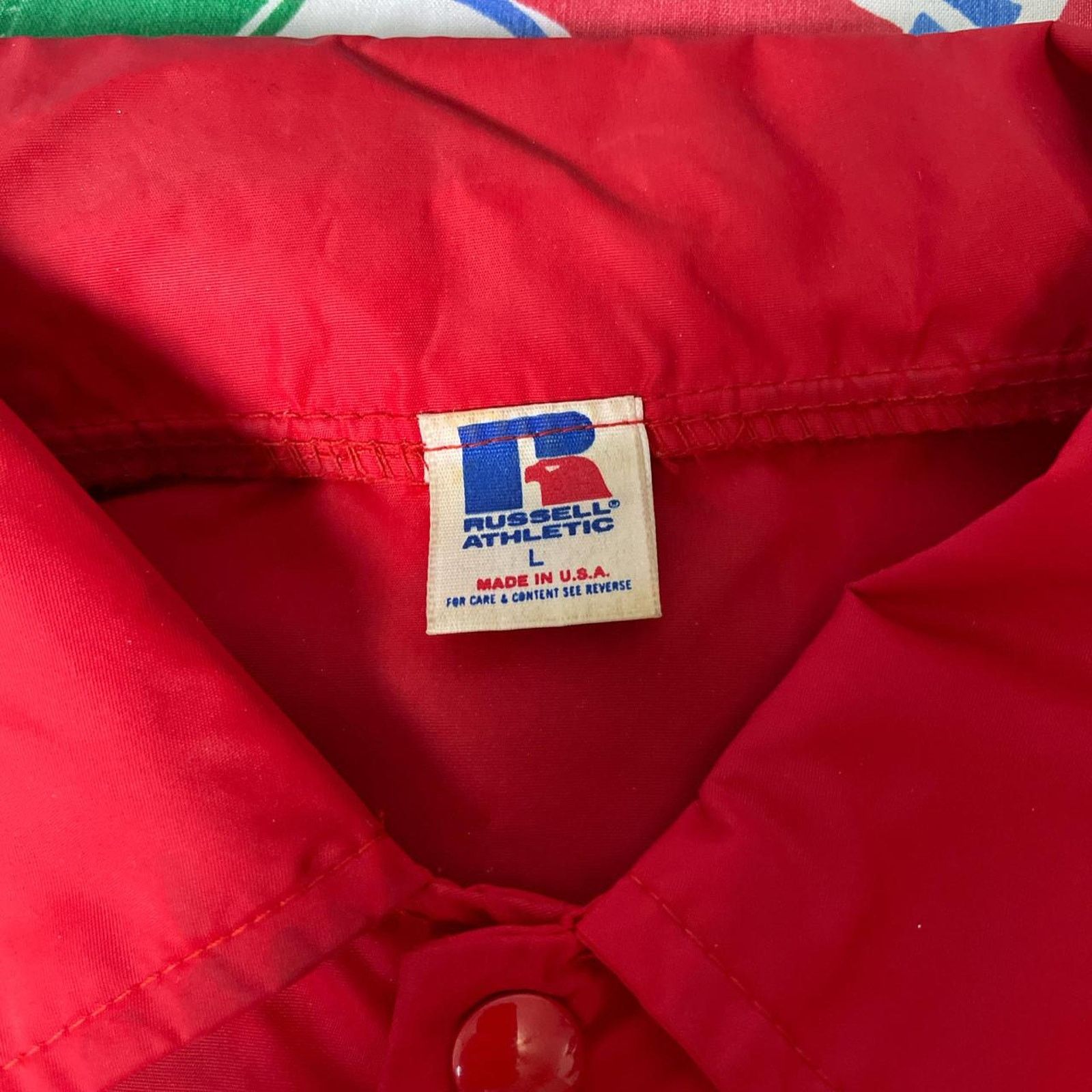 Russell Athletic × Vintage VTG 90s Russell Athletic Berlin FIFA World Cup Soccer Coat Size US L / EU 52-54 / 3 - 6 Thumbnail