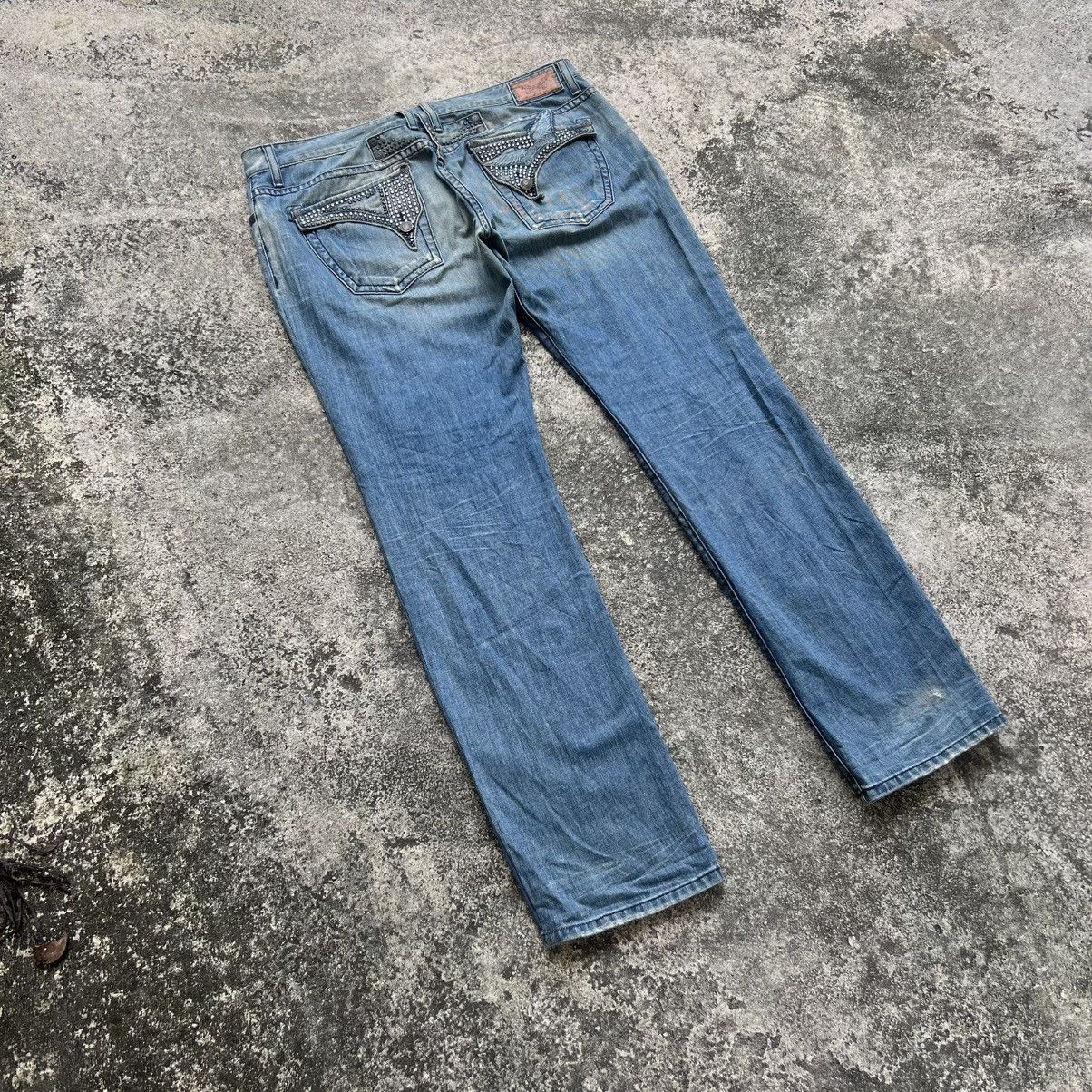 Robins Jeans “VINTAGE” ROBINS JEAN STUDDED POCKET DENIM JEANS Size US 40 / EU 56 - 17 Thumbnail