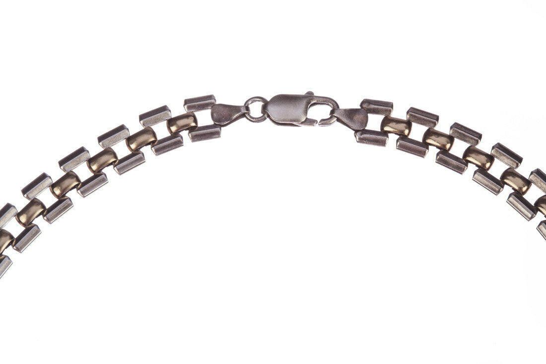 Designer Sterling Silver and 14 kt Gold Vermeil Chain Necklace Size ONE SIZE - 3 Thumbnail