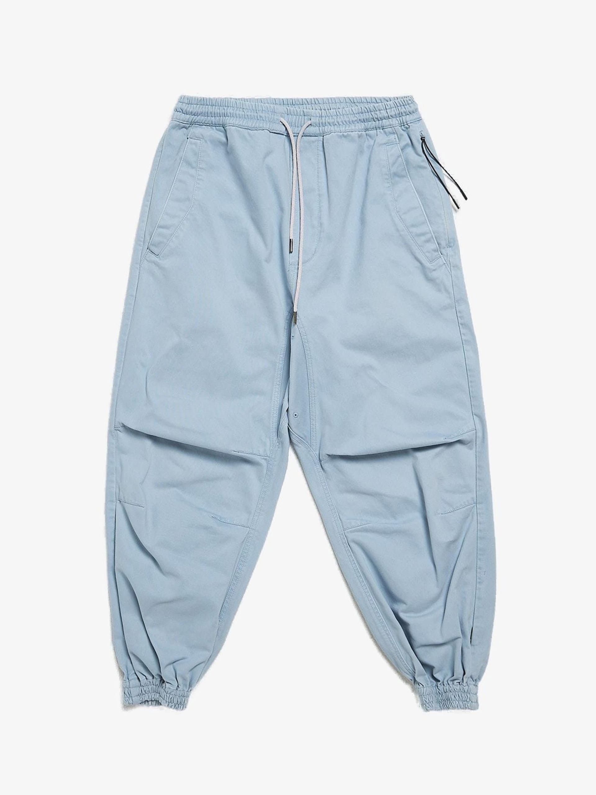image of Maharishi Light Blue Cotton Sweatpants, Men's (Size 30)