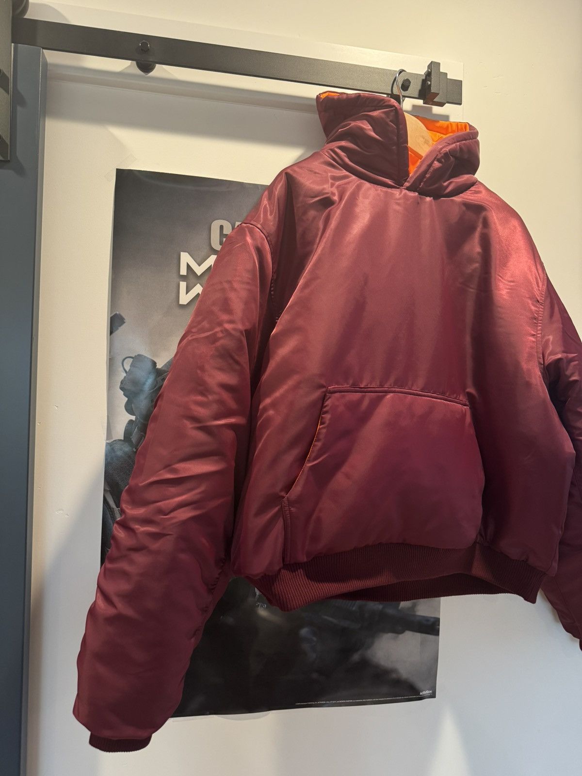 Other Zicmade Burgundy Bomber Hoodie Size US L / EU 52-54 / 3 - 2 Thumbnail