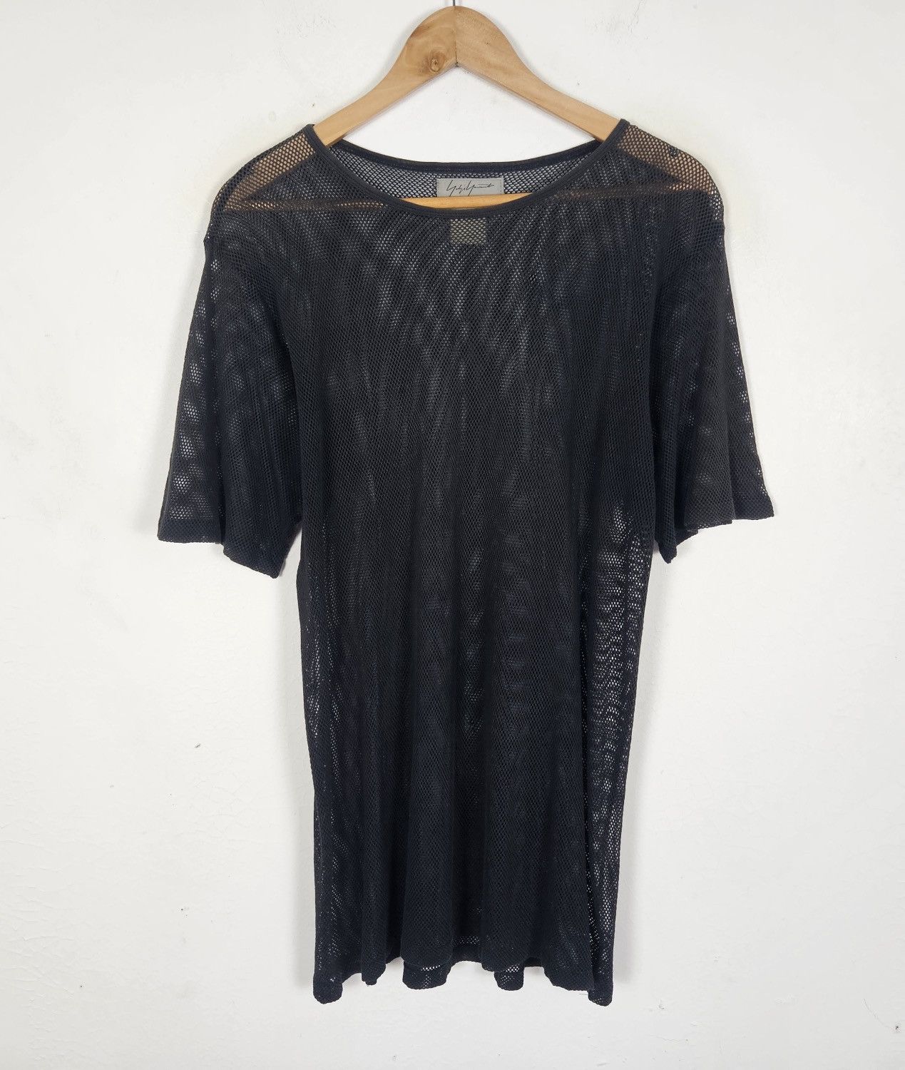 Yohji Yamamoto Yohji Yamamoto Pour Homme mesh jersey Size US L / EU 52-54 / 3 - 2 Thumbnail